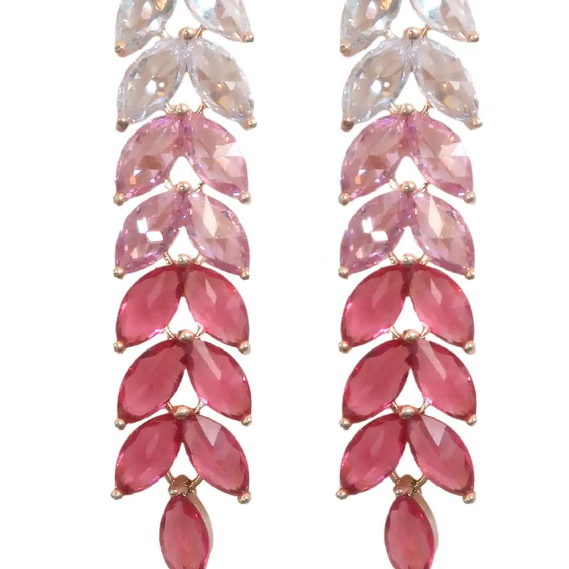 Holiday Ombre Statement Earrings
