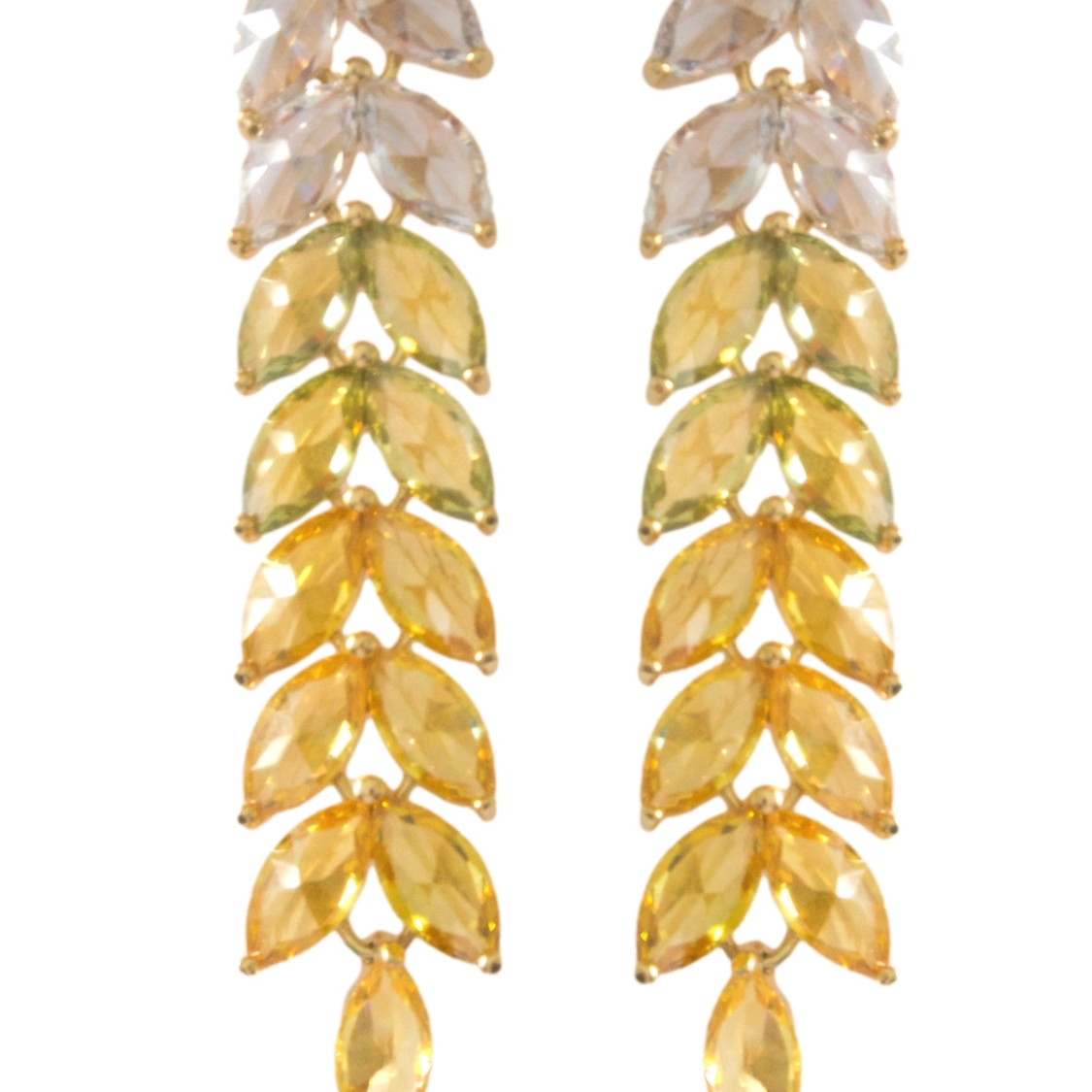 Holiday Ombre Statement Earrings