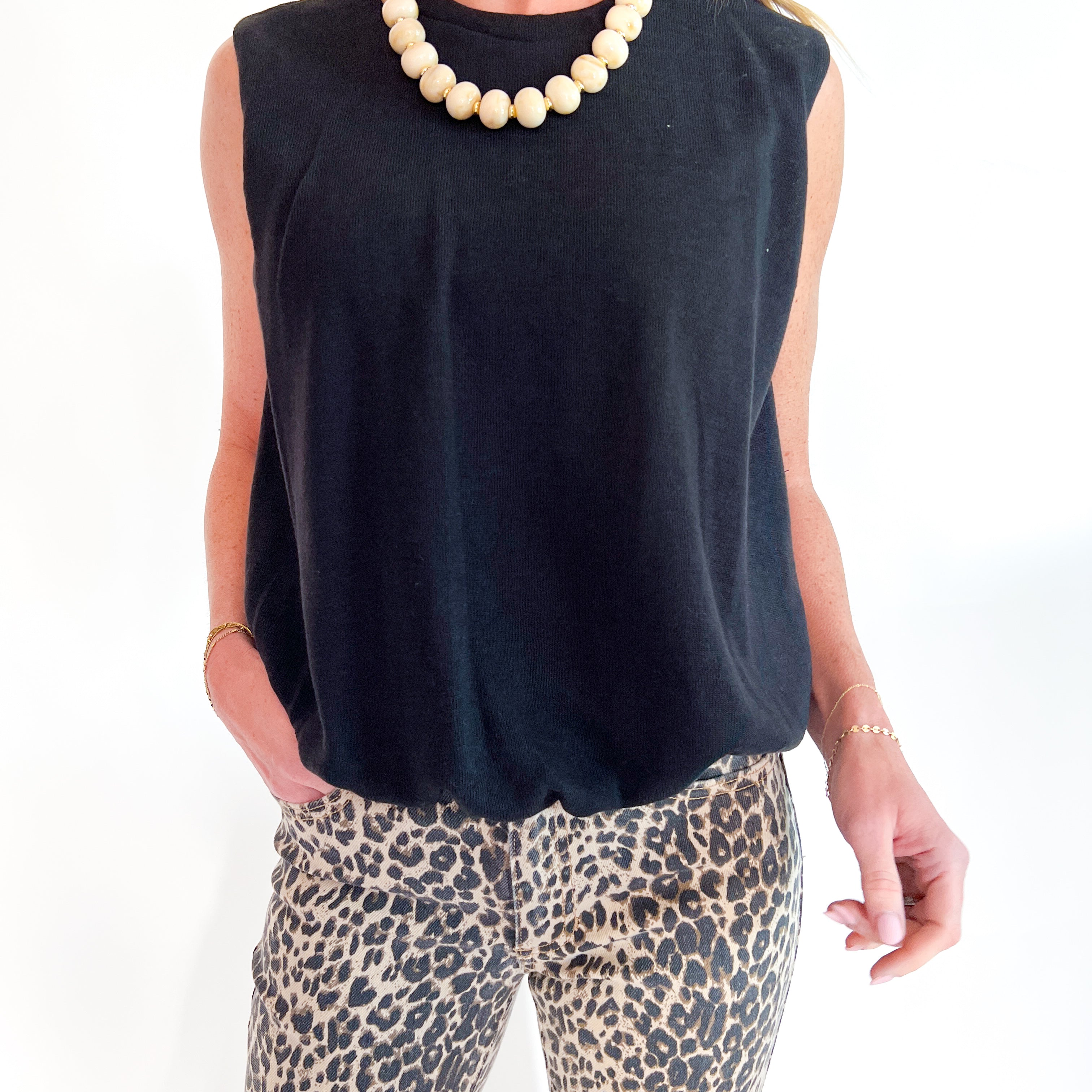 Quinn Bubble Shell Top