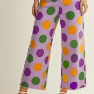 Mardi Gras Polka Dot Pants