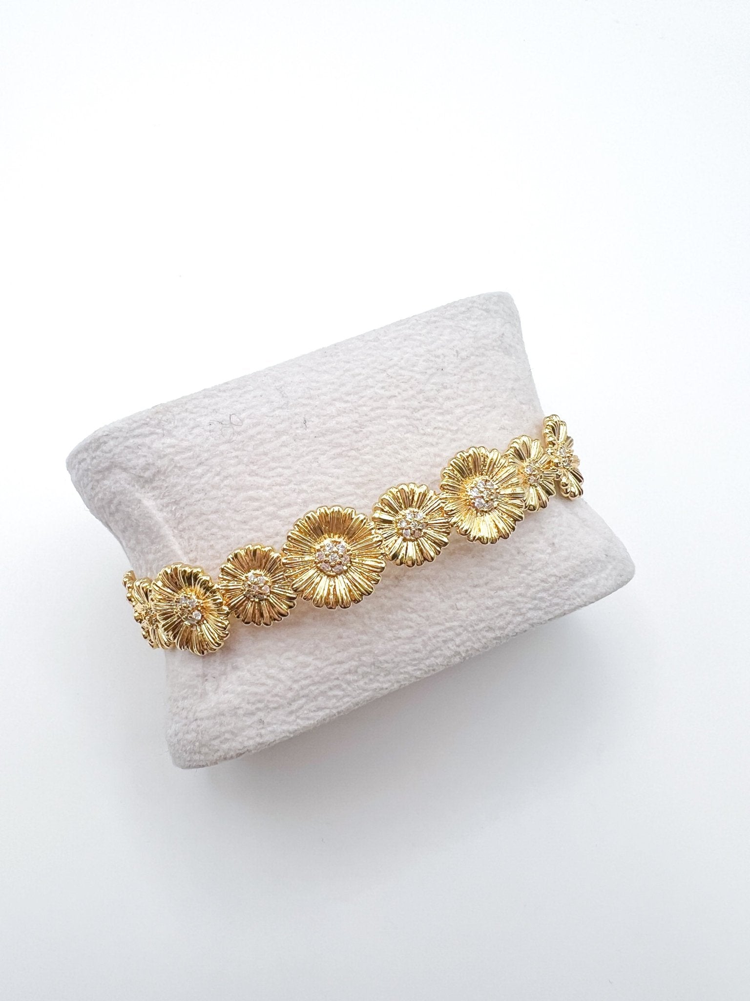 Adjustable Flower Cuff - Swoon Boutique New Orleans