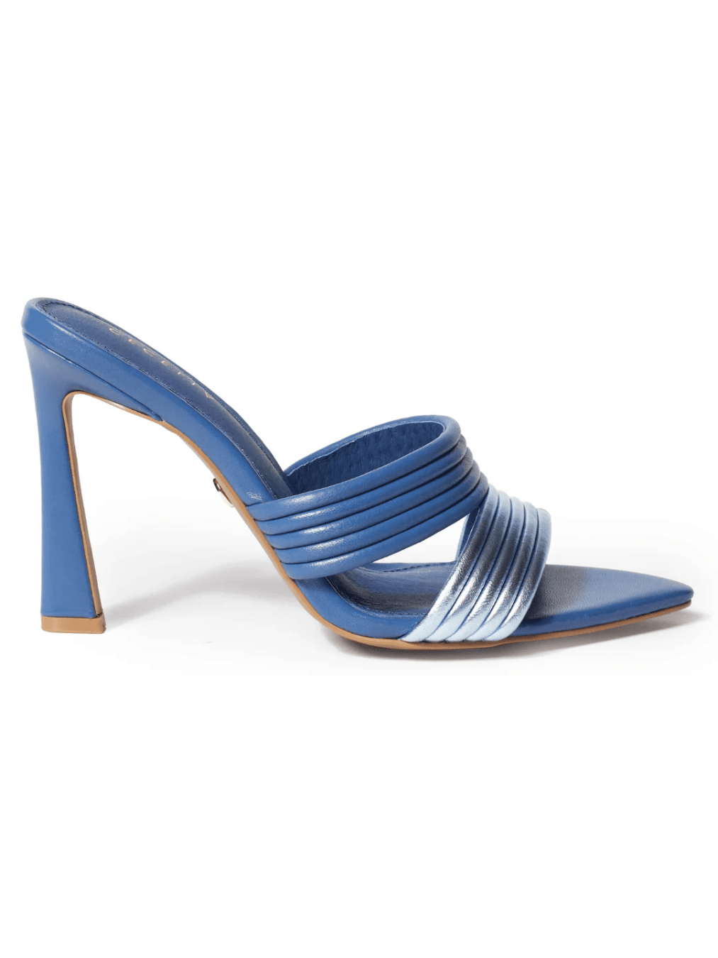 Adly Blue Heel - Swoon Boutique New Orleans