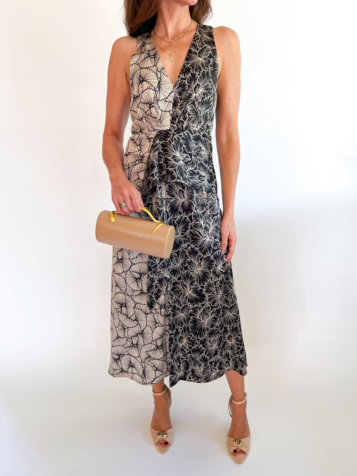 Ainsley Twin Print Maxi Dress - Swoon Boutique New Orleans