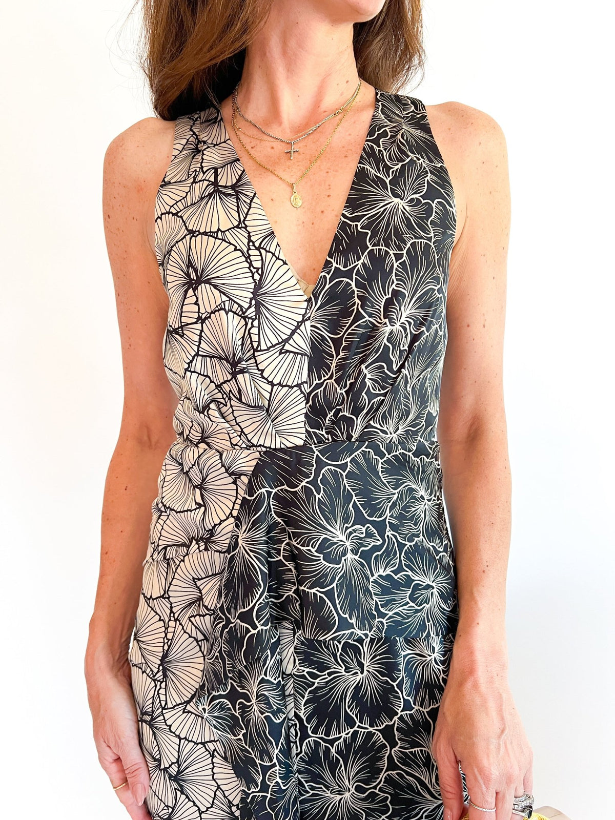 Ainsley Twin Print Maxi Dress - Swoon Boutique New Orleans