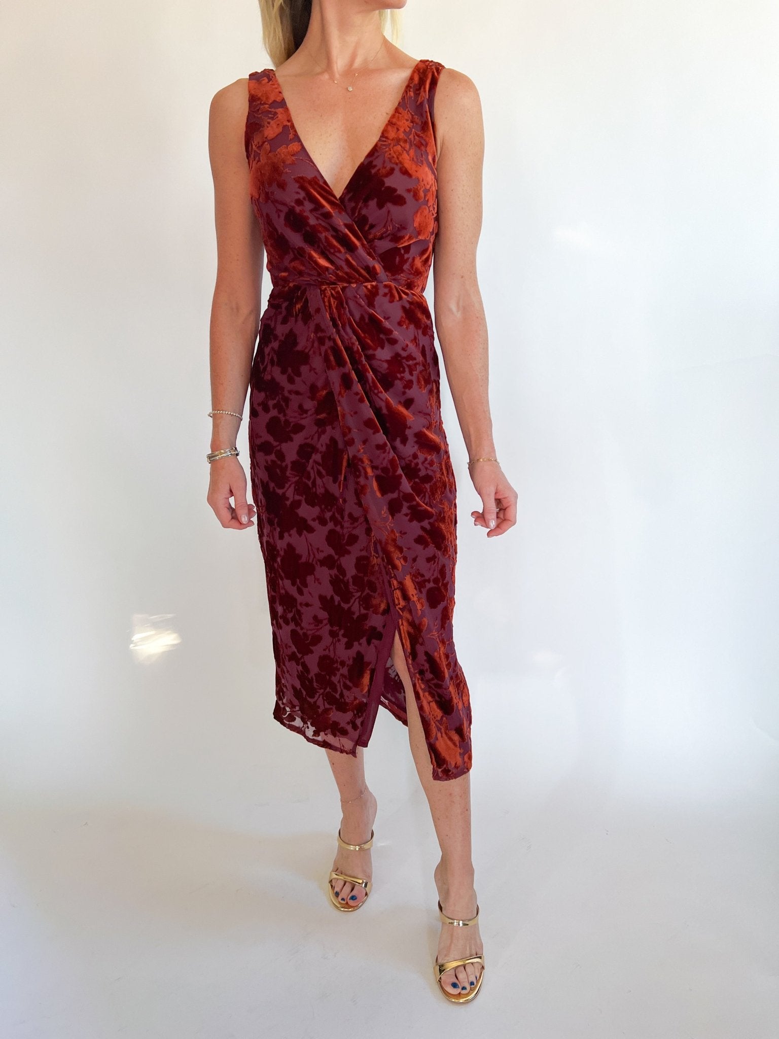 Aman Midi Dress - Swoon Boutique New Orleans