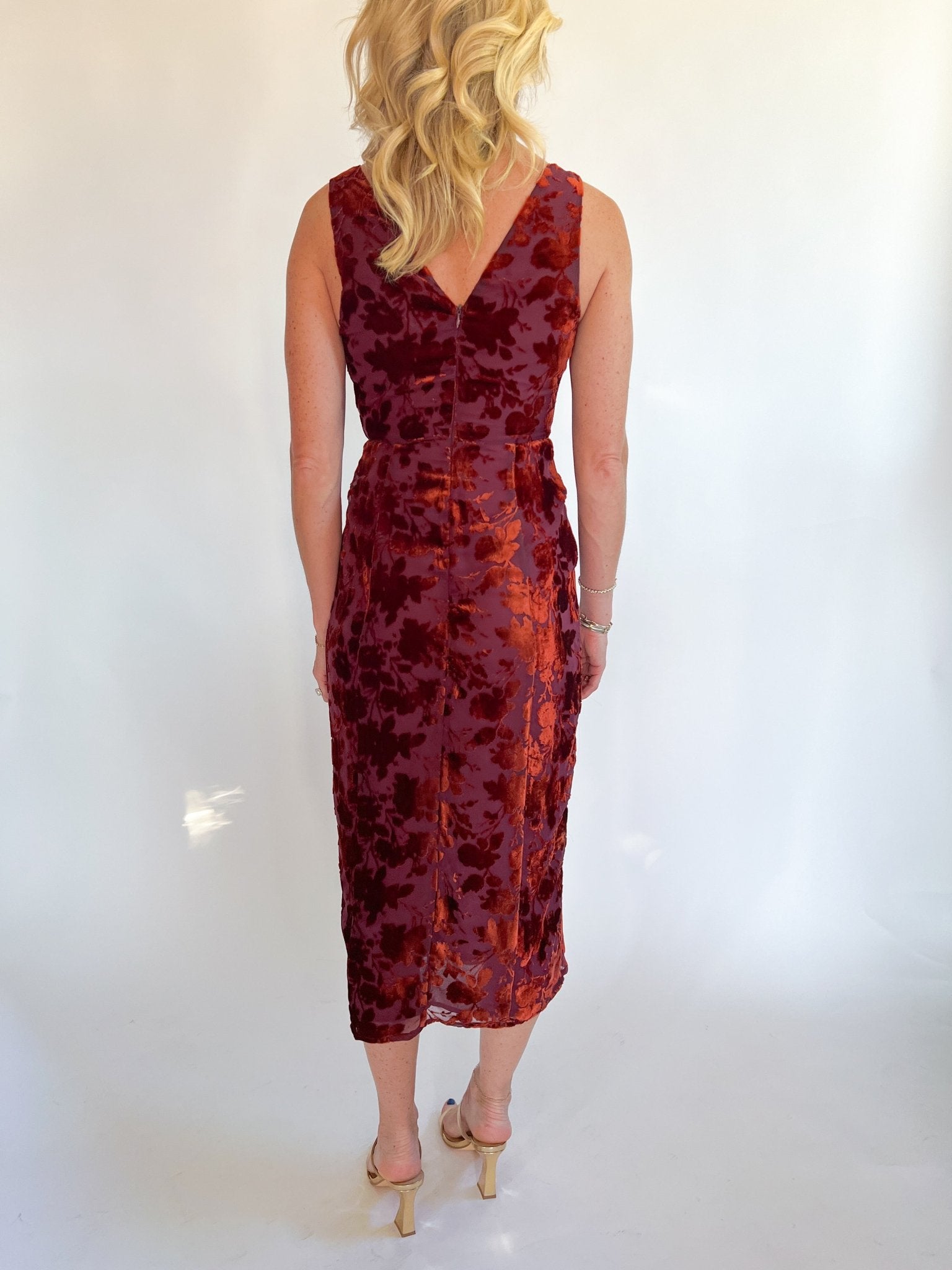 Aman Midi Dress - Swoon Boutique New Orleans