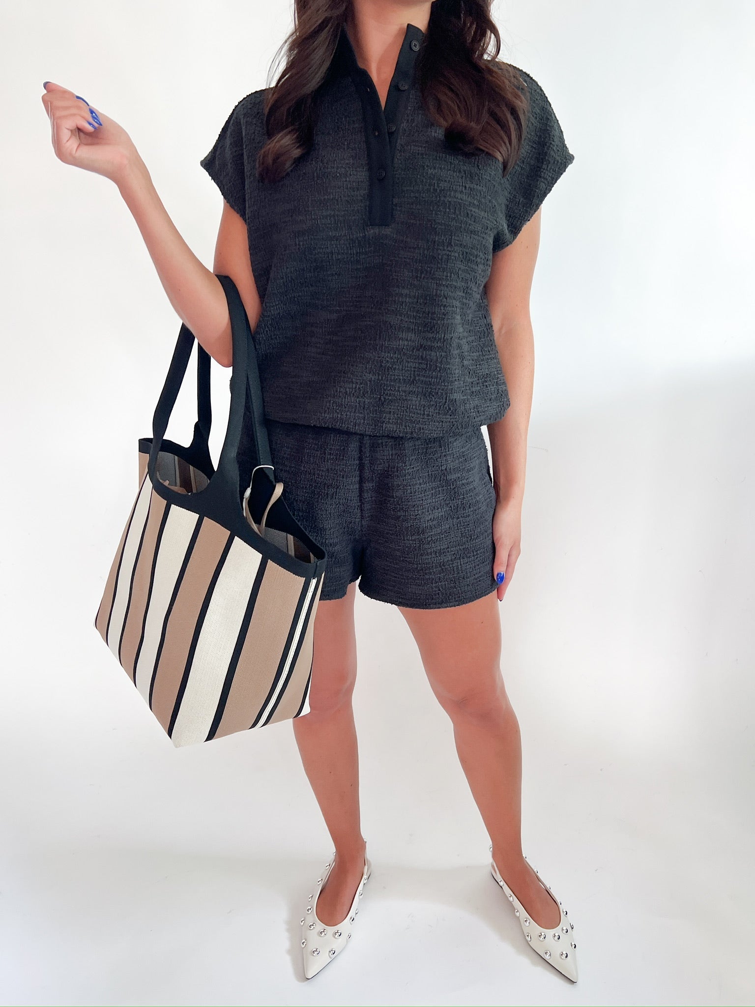 Bellamy Textured Knit Pullover - Swoon Boutique New Orleans