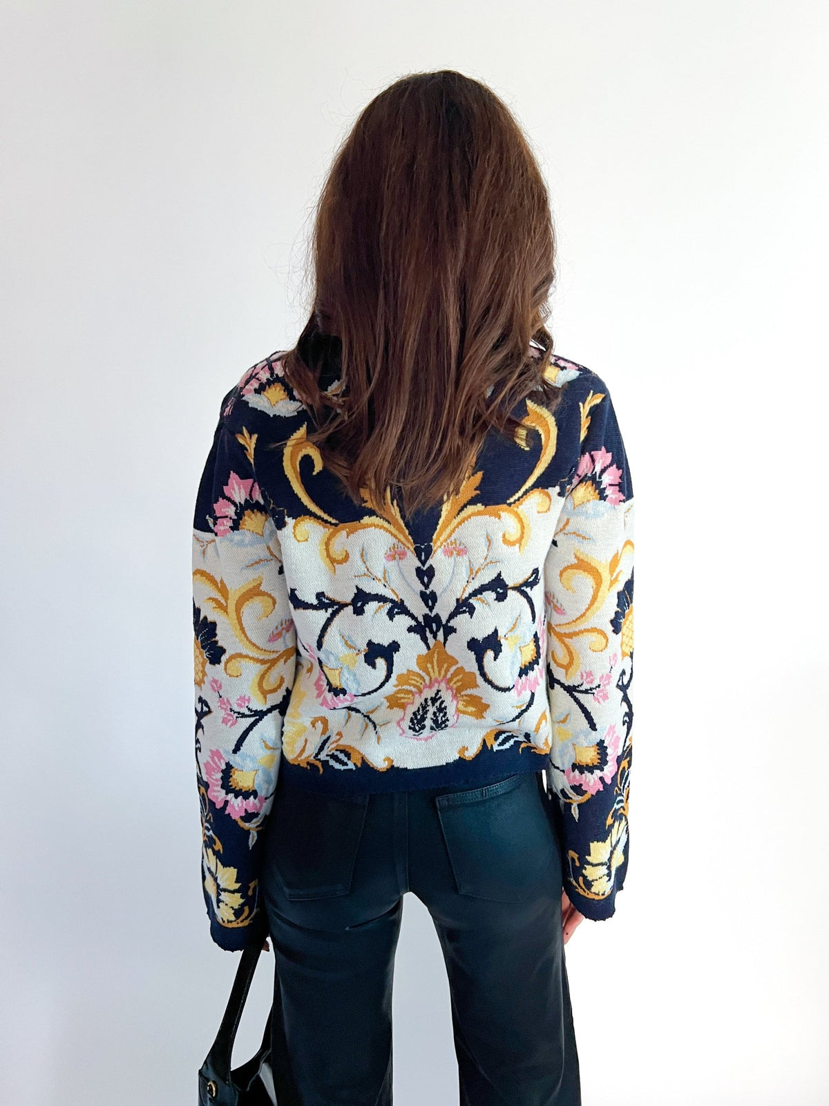 Birds Romance Knit Cardigan - Swoon Boutique New Orleans