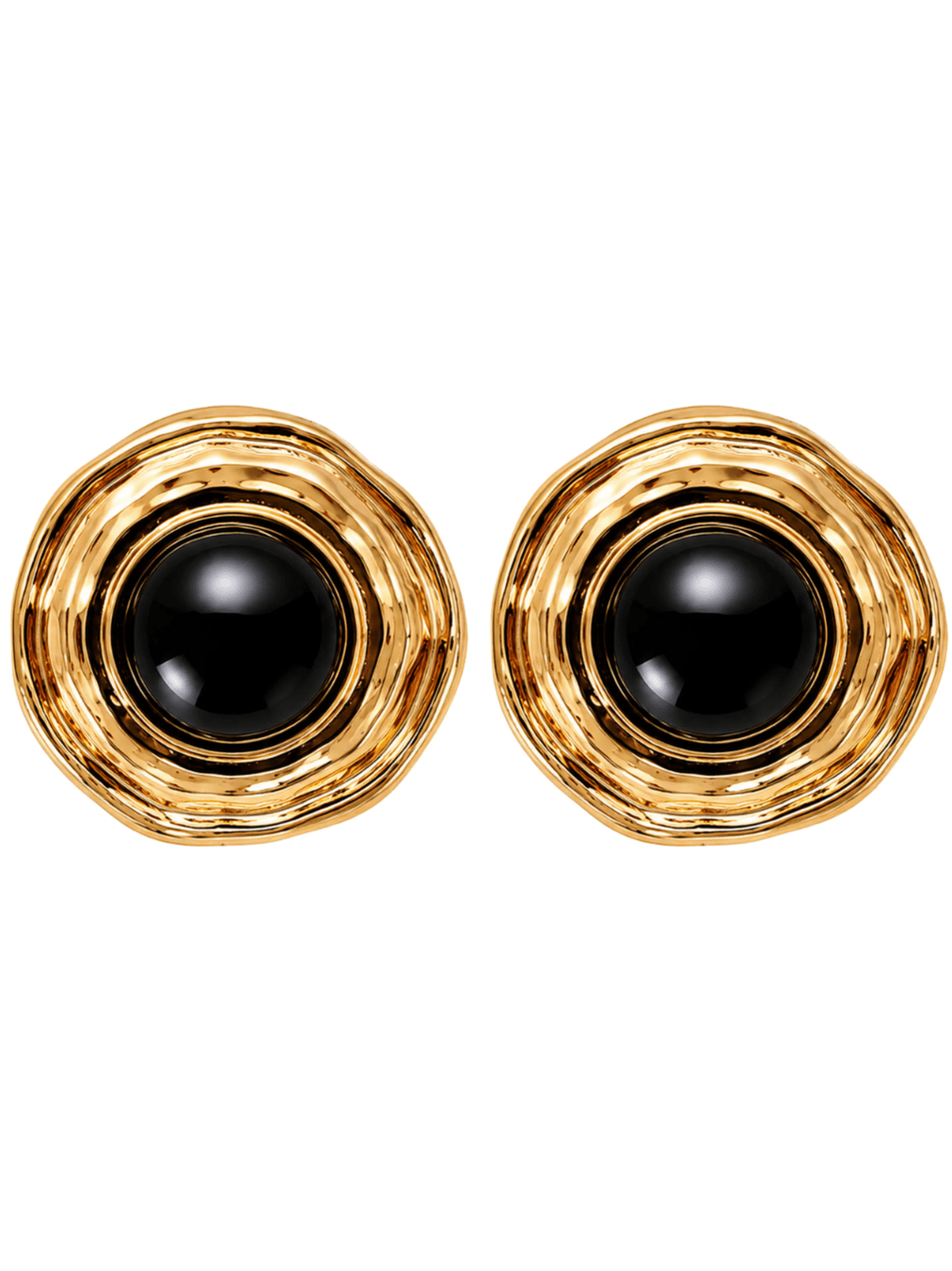 Black Odette Earrings - Swoon Boutique New Orleans