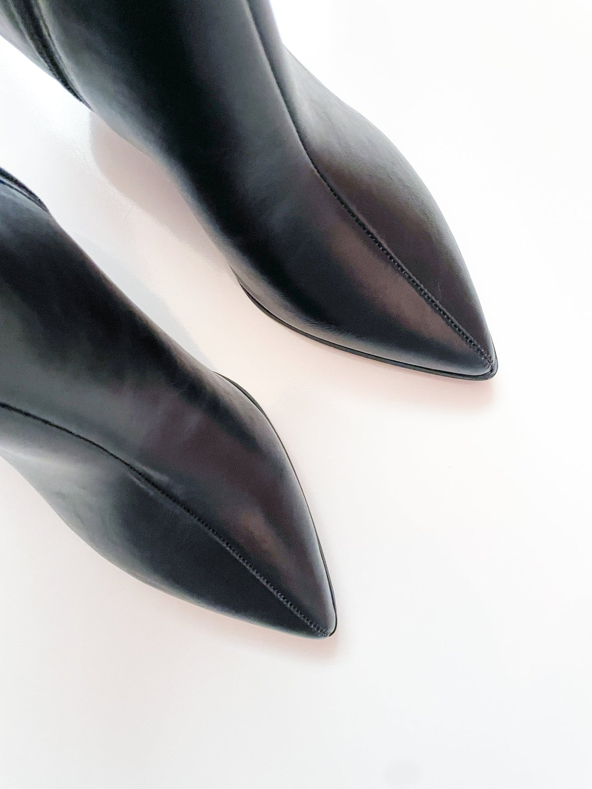 Black Pointed Toe Ankle Bootie Shoe - Swoon Boutique New Orleans