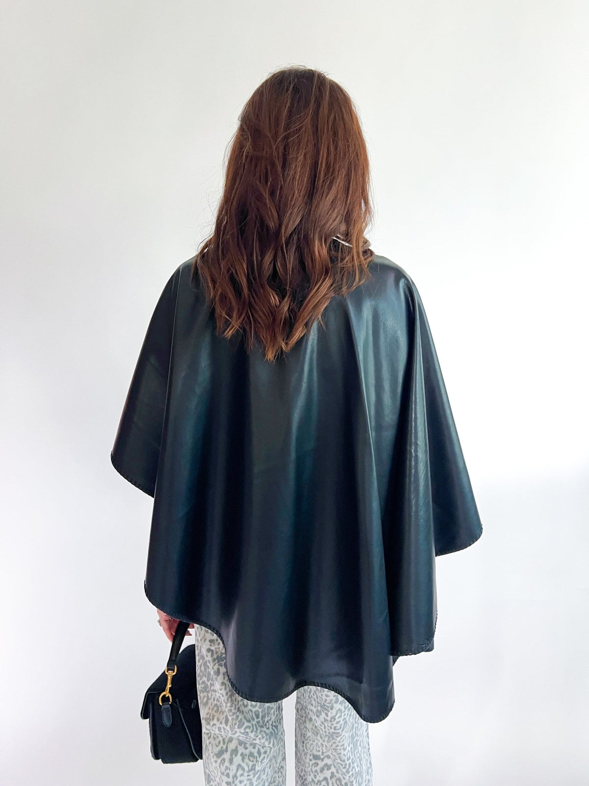 Black Vegan Leather Wrap - Swoon Boutique New Orleans