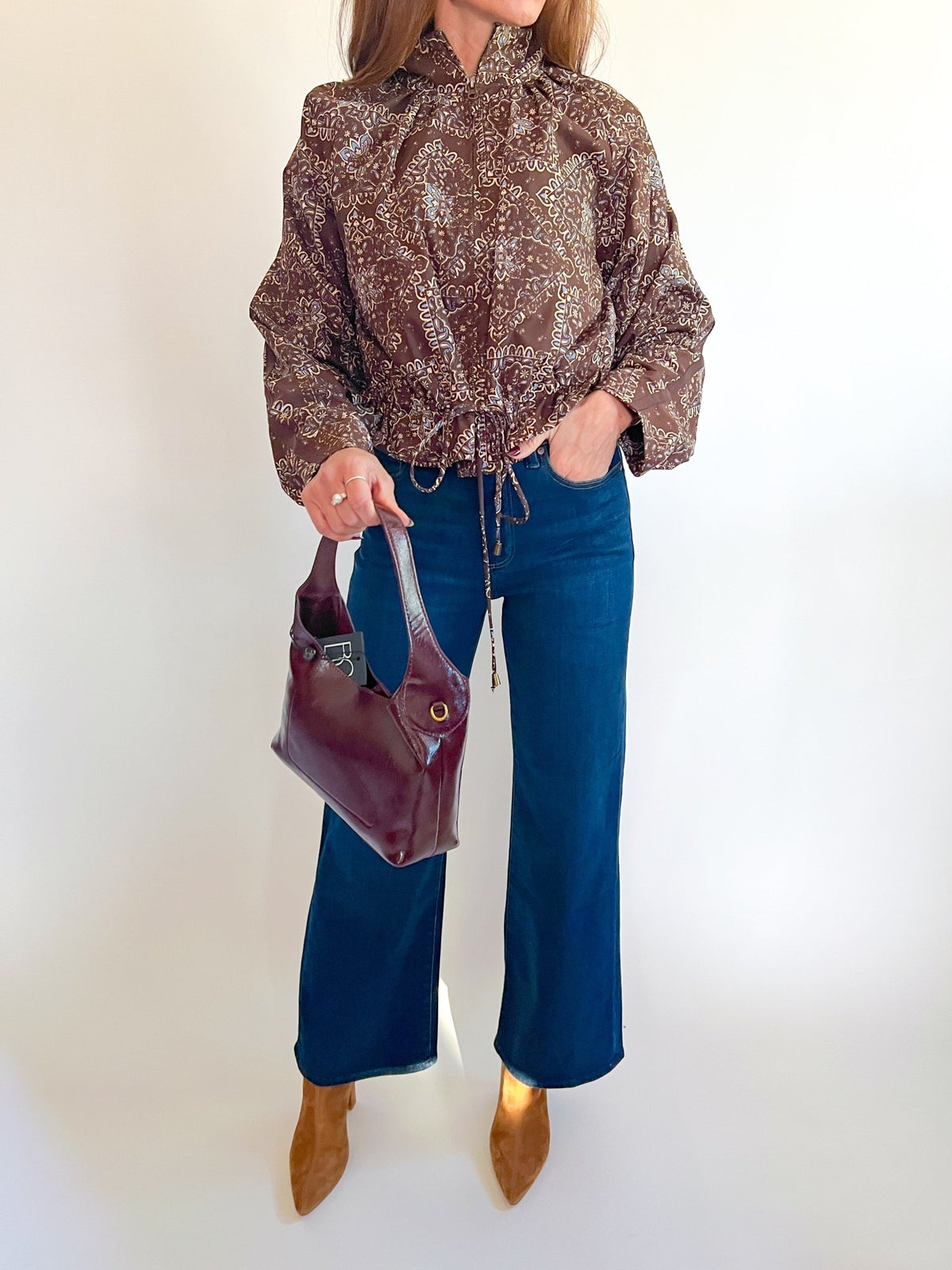 Botanical Print Jacket - Swoon Boutique New Orleans