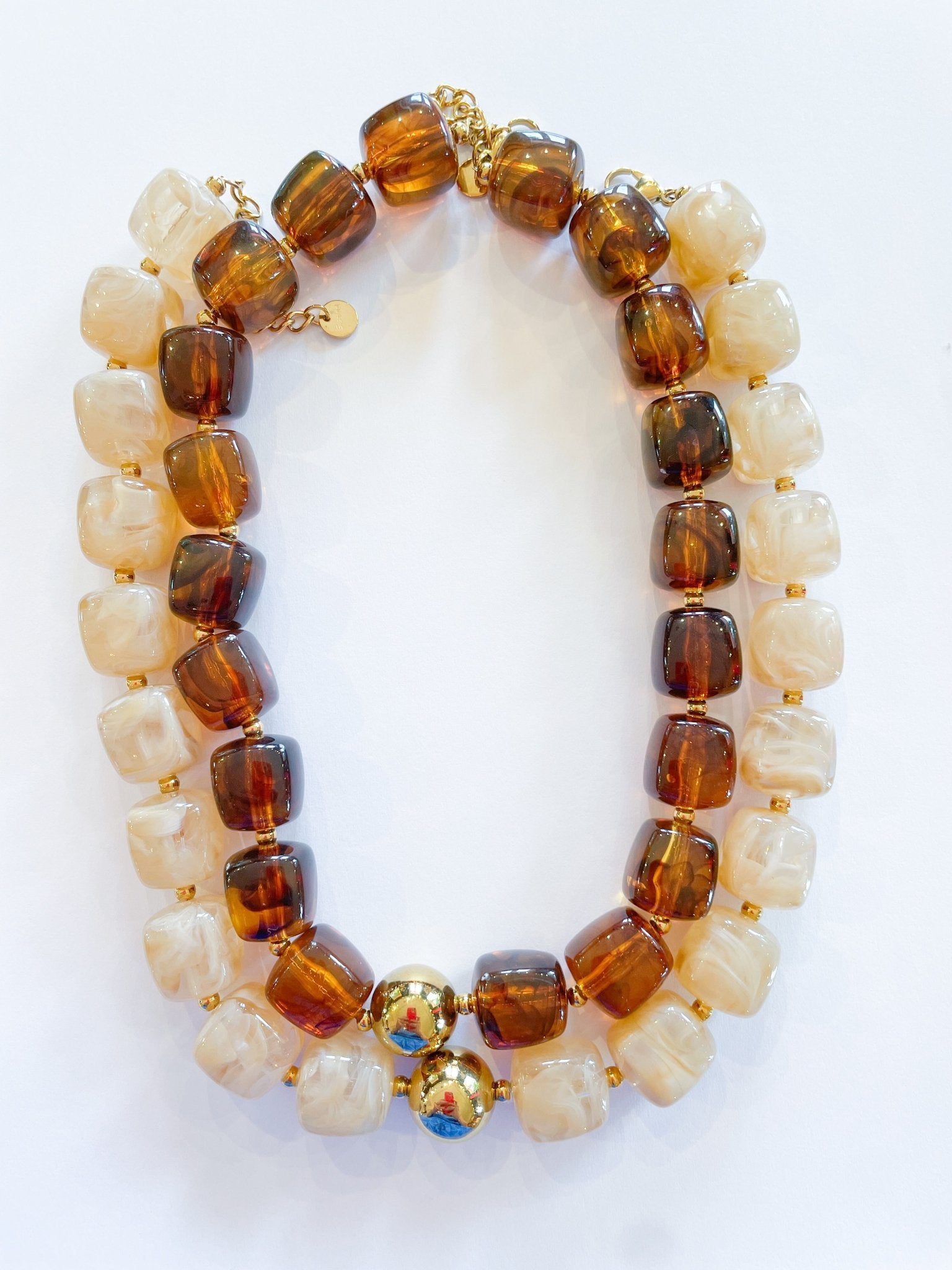 Chunky Beaded Statement Necklace - Swoon Boutique New Orleans