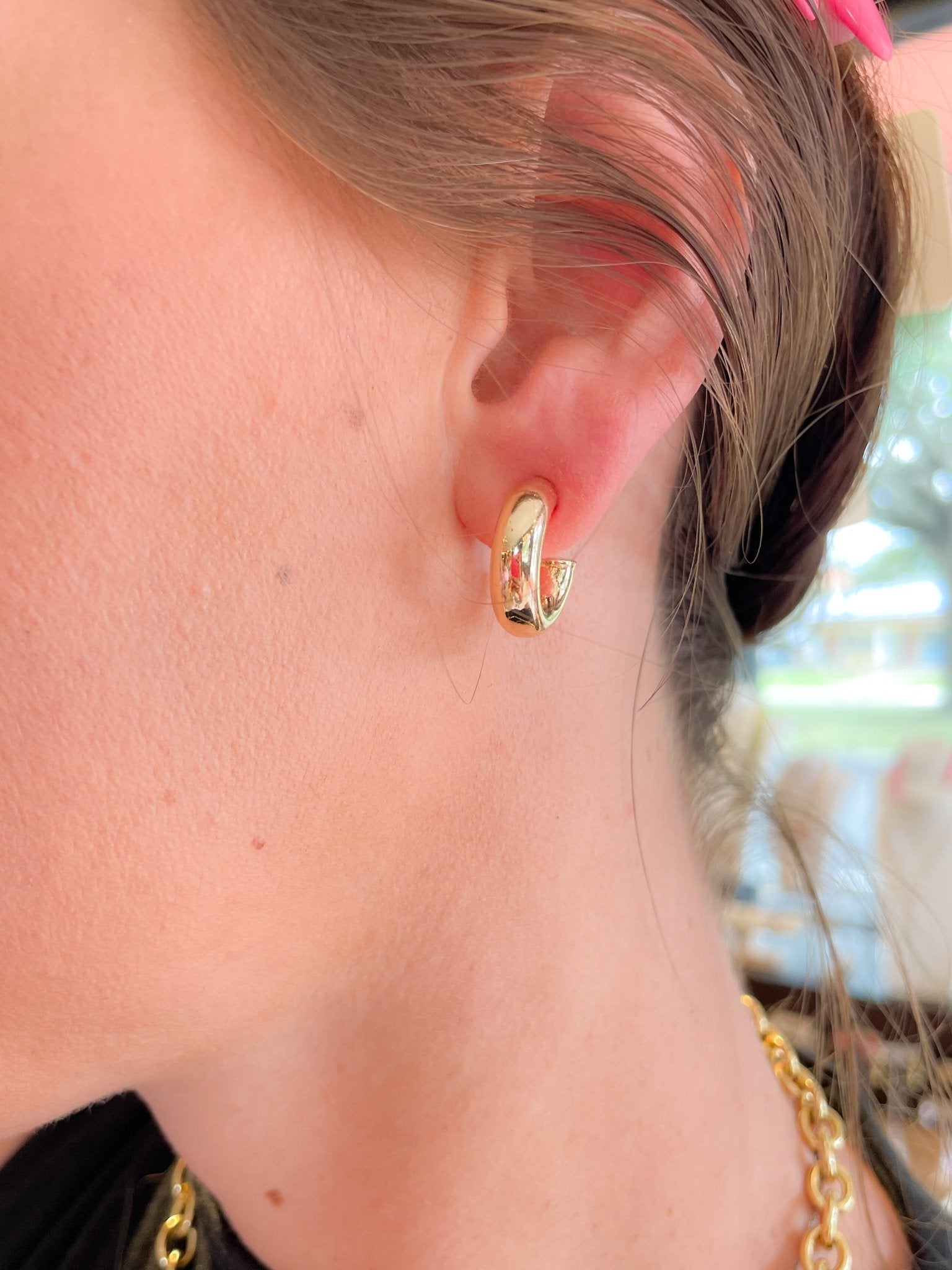 Coraline Hoop Earrings - Swoon Boutique New Orleans
