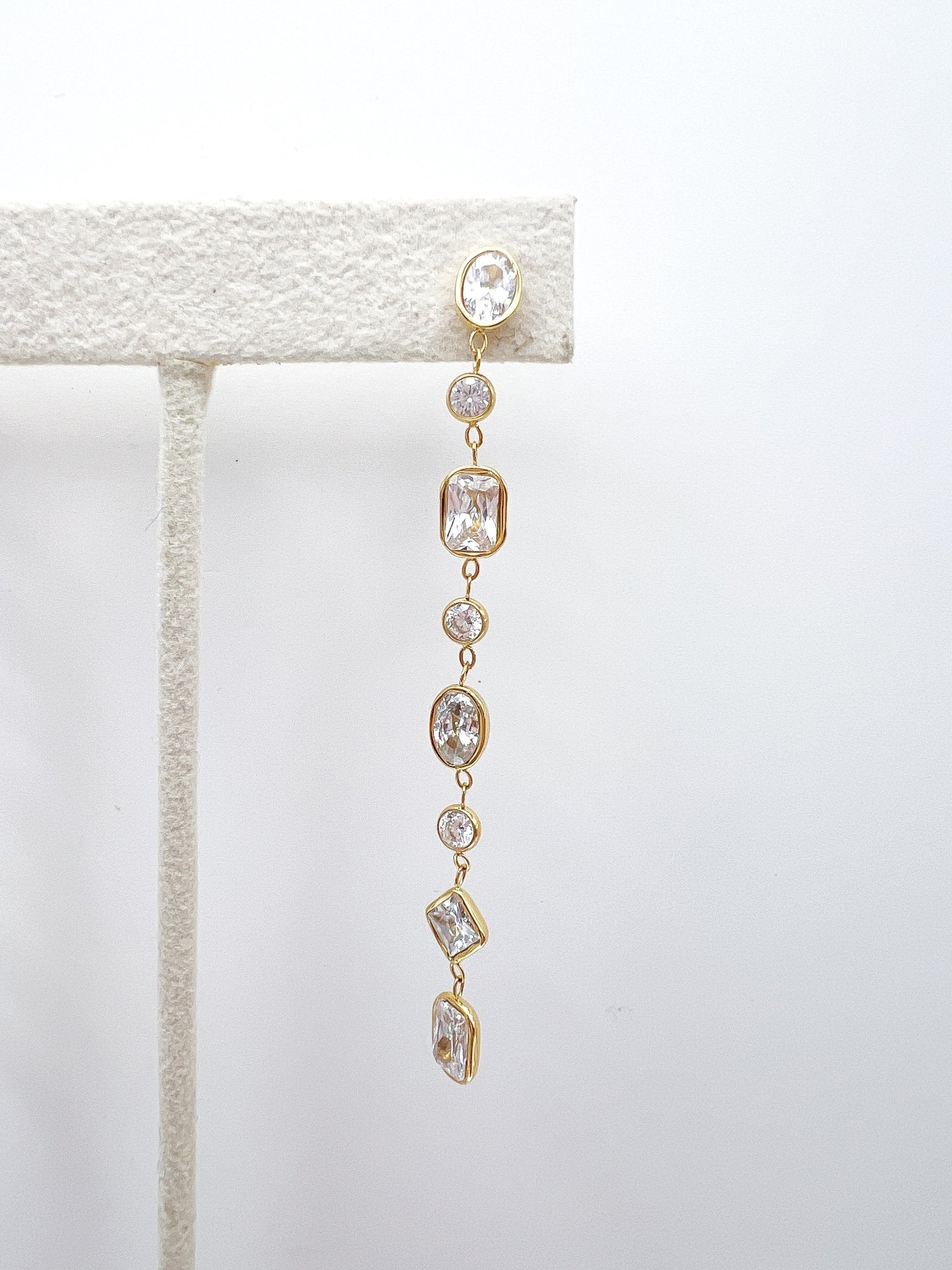 CZ Drop Earring - Swoon Boutique New Orleans