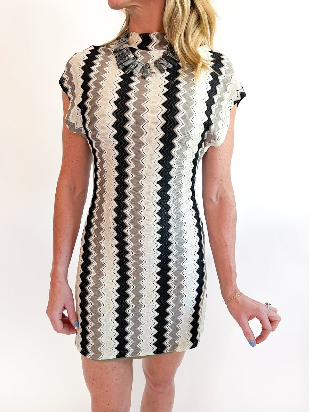 Devon Striped Knit Mini - Swoon Boutique New Orleans