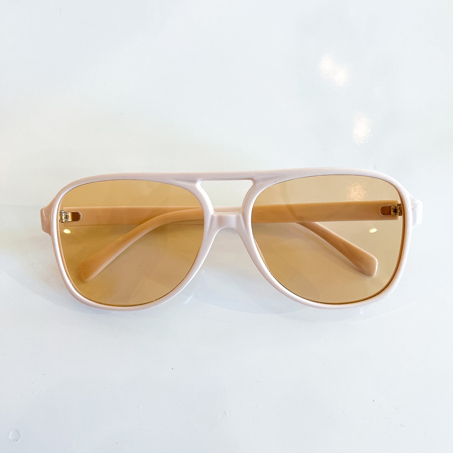 Double Bridge Aviator Sunglasses - Swoon Boutique New Orleans