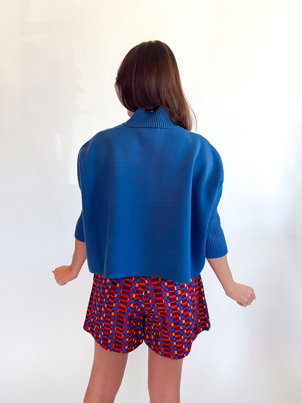 Dusty Navy Sophia Sweater - Swoon Boutique New Orleans