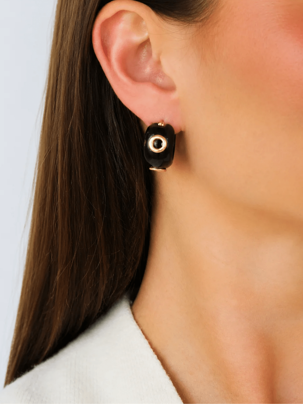 Elodie Hoop Earrings - Swoon Boutique New Orleans
