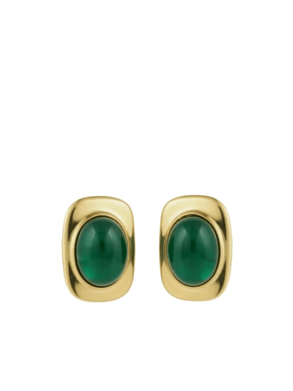 Emerald Naomi Earrings - Swoon Boutique New Orleans