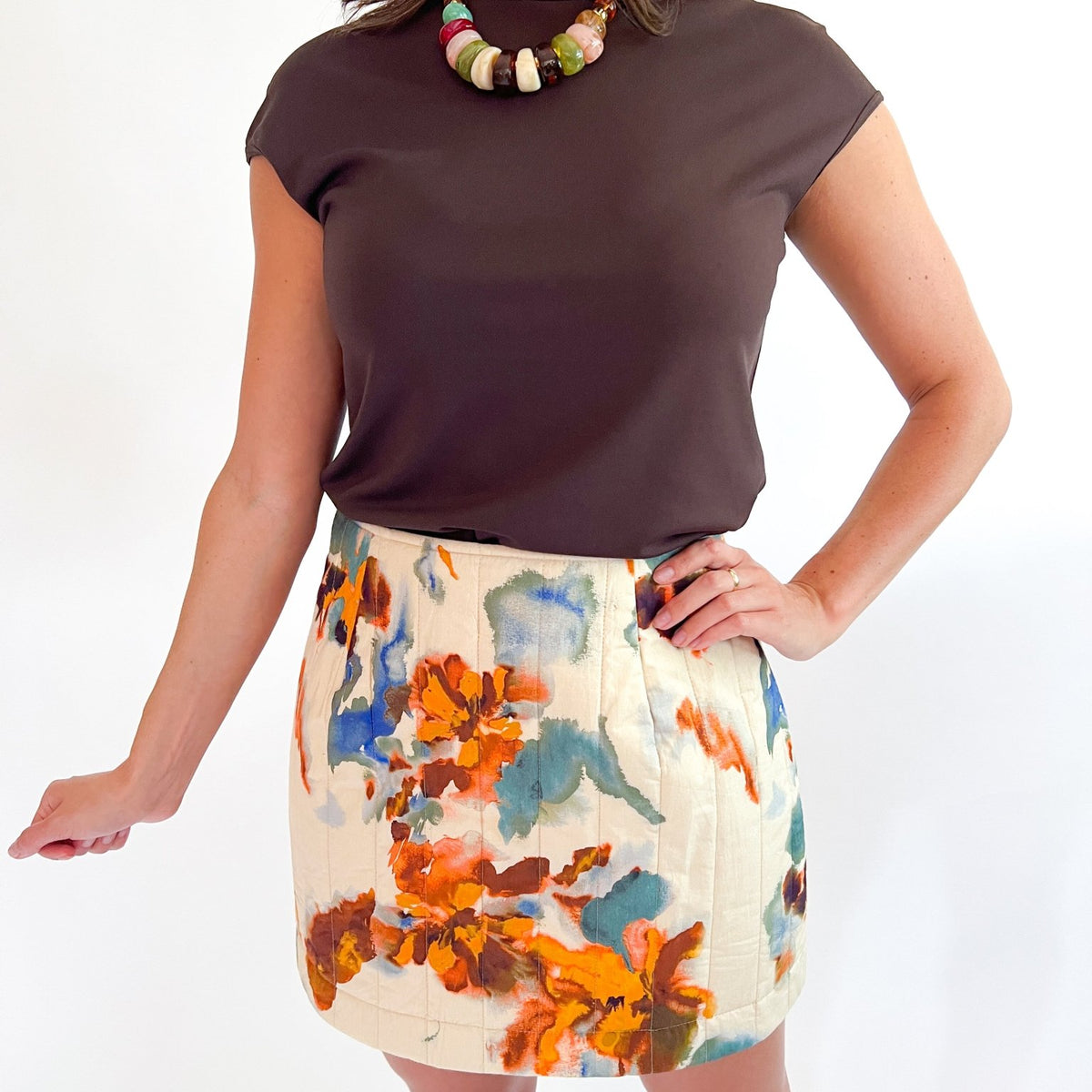 Essential Mock Neck Top - Swoon Boutique New Orleans