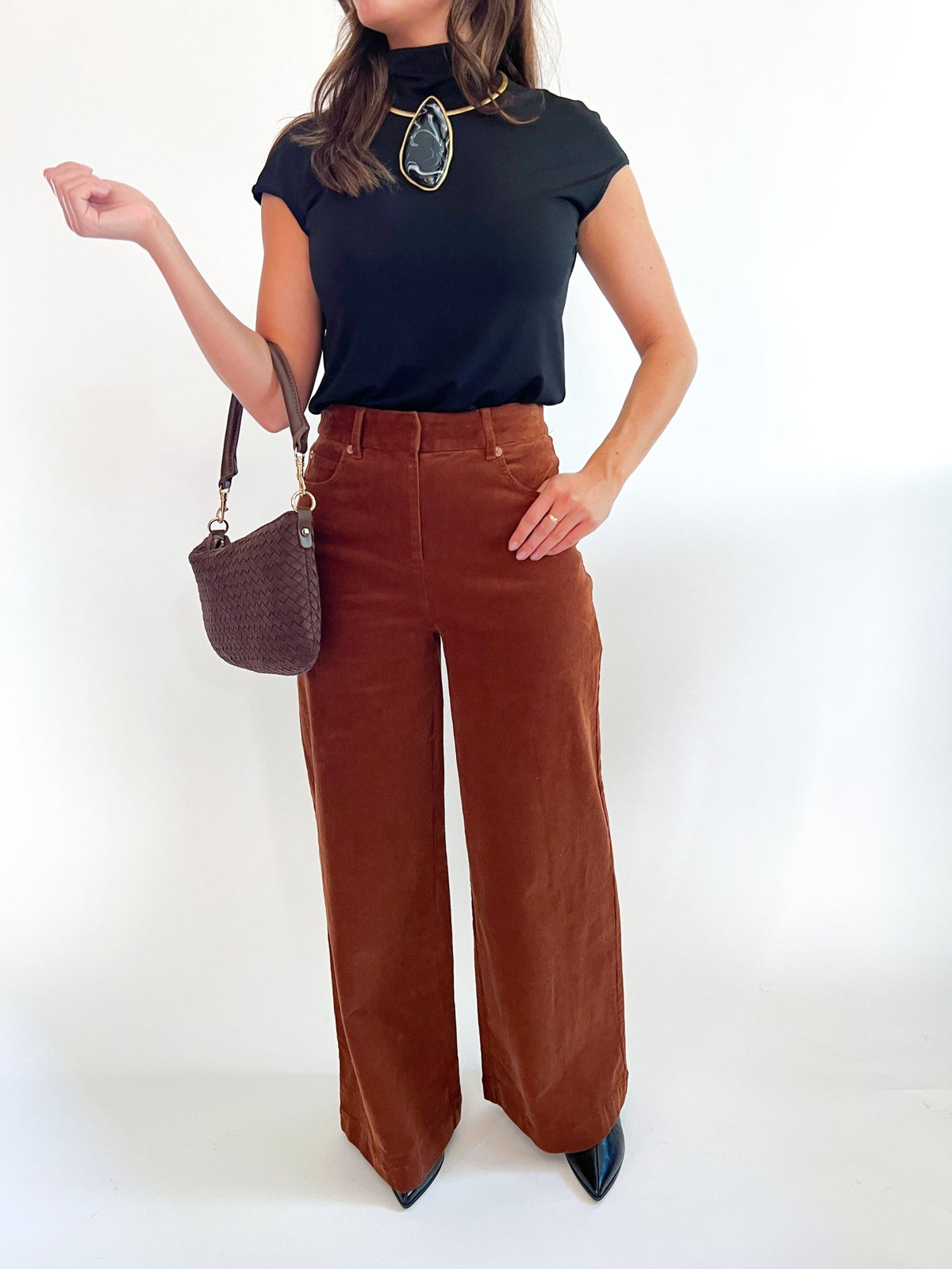 Essential Mock Neck Top - Swoon Boutique New Orleans