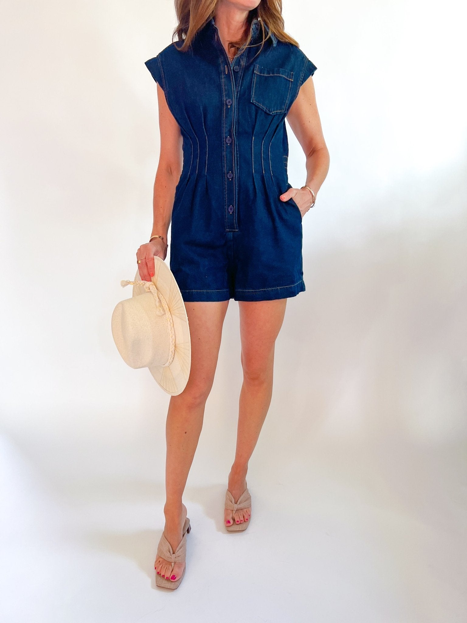 Flavia Romper - Swoon Boutique New Orleans