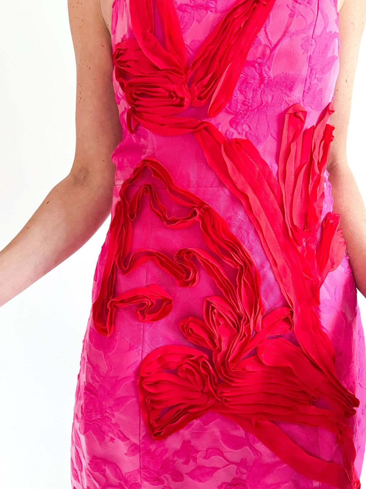 Florentia Applique Mini Dress - Swoon Boutique New Orleans