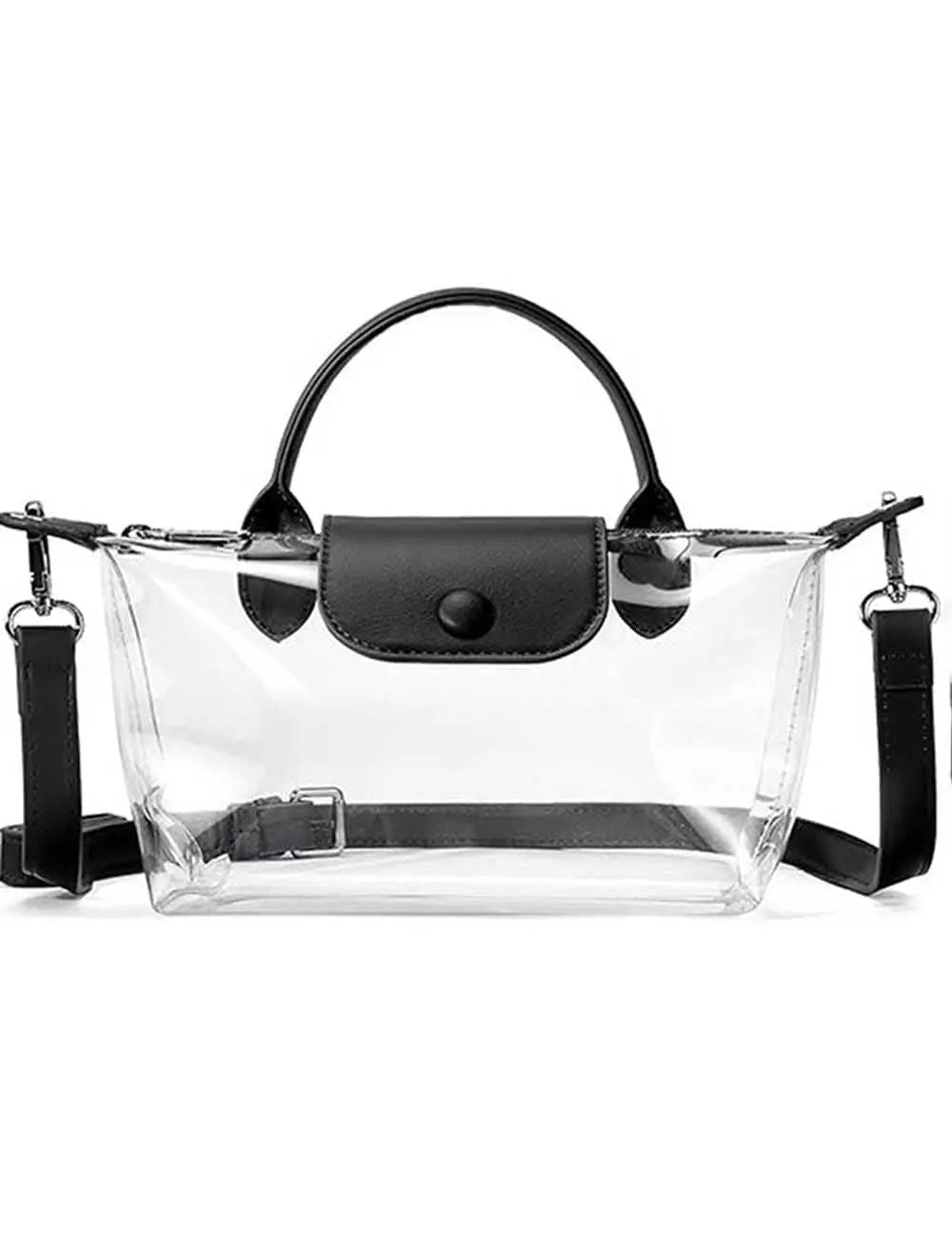 Gameday Clear Handle Crossbody Bag - Swoon Boutique New Orleans