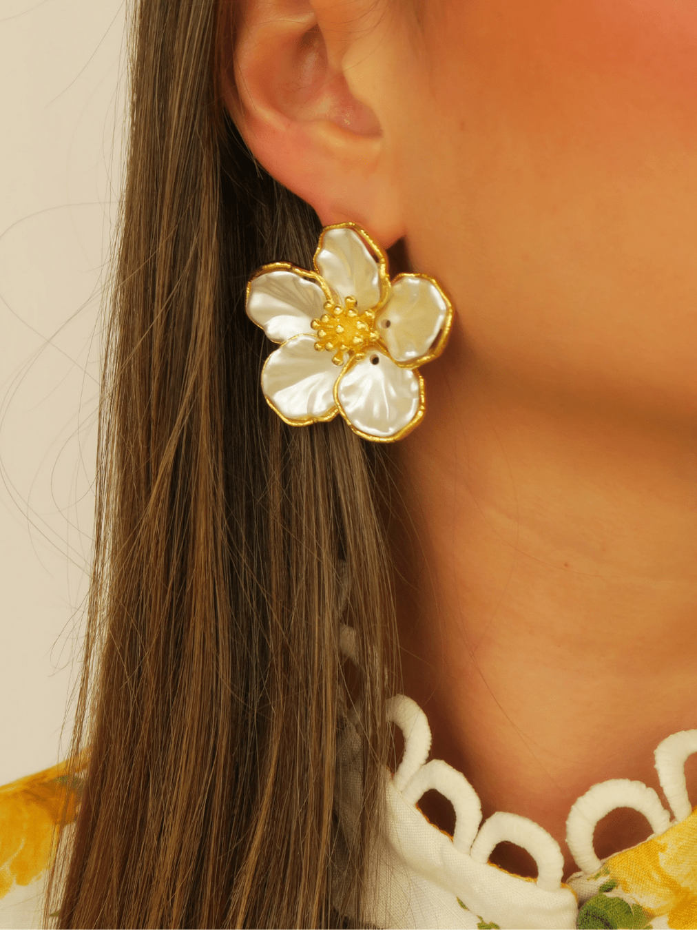 Garden Party Pearl Earrings - Swoon Boutique New Orleans