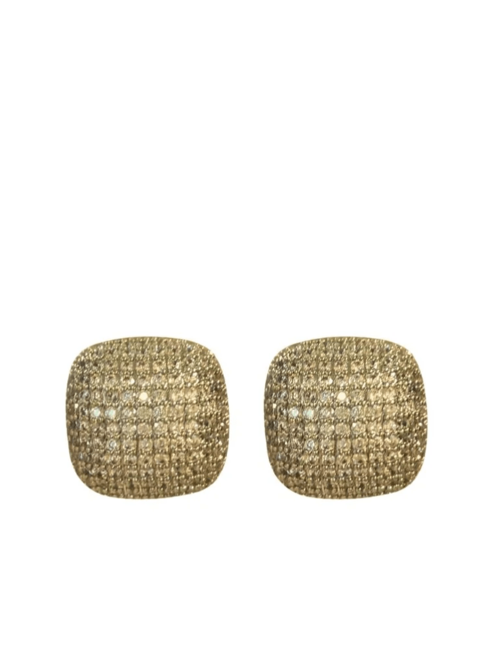 Gold Soiree Stud Earrings - Swoon Boutique New Orleans