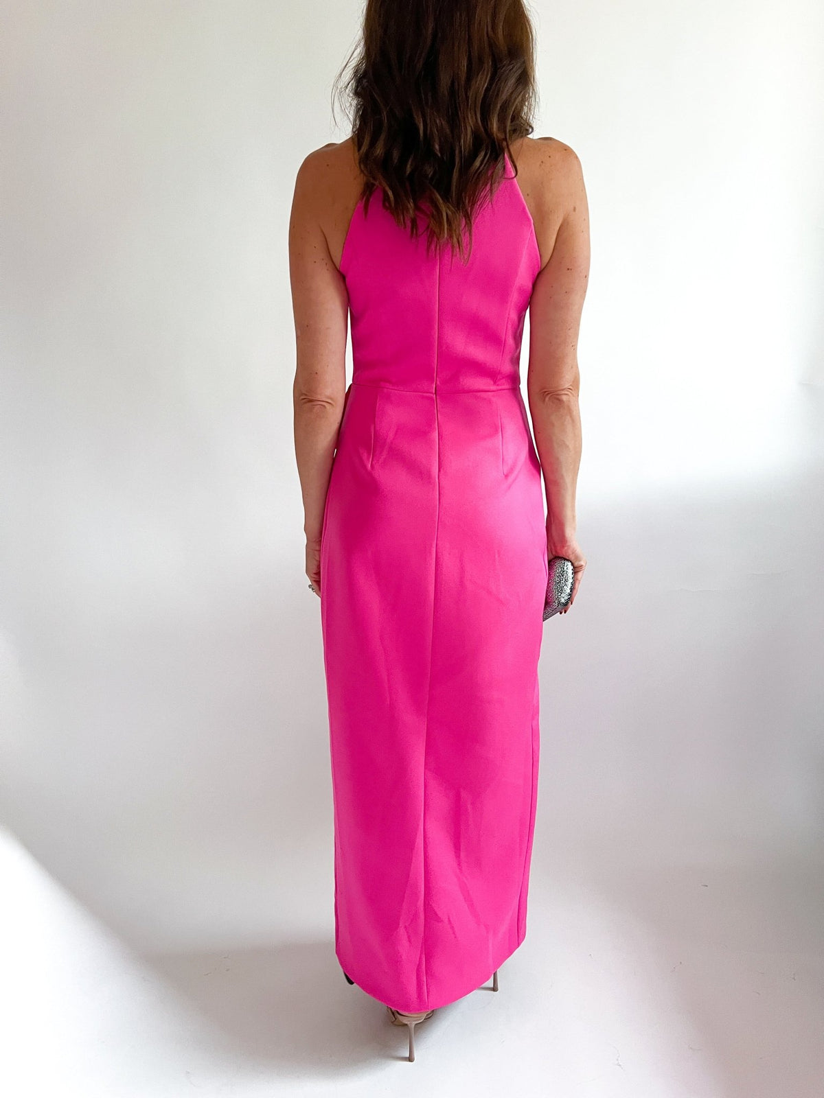 Laurentia Halter Maxi Gown - Swoon Boutique New Orleans