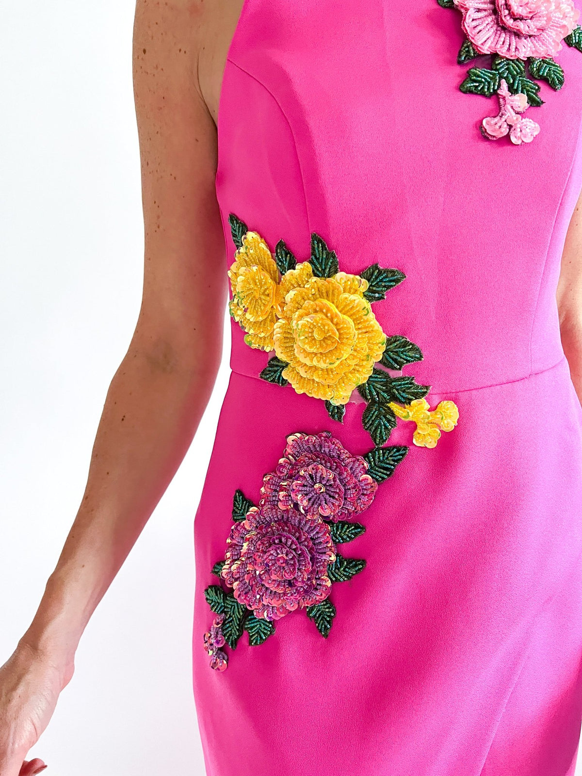 Laurentia Halter Maxi Gown - Swoon Boutique New Orleans