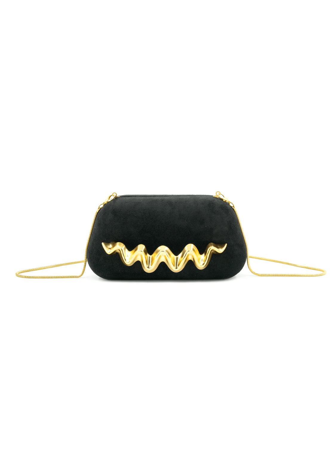Lea Wavy Clutch - Swoon Boutique New Orleans