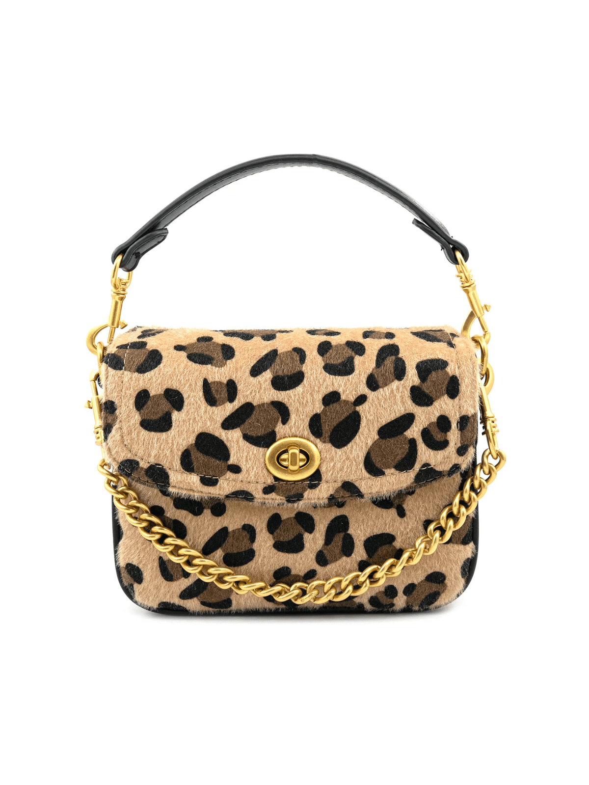 Leopard Top Handle Bag - Swoon Boutique New Orleans