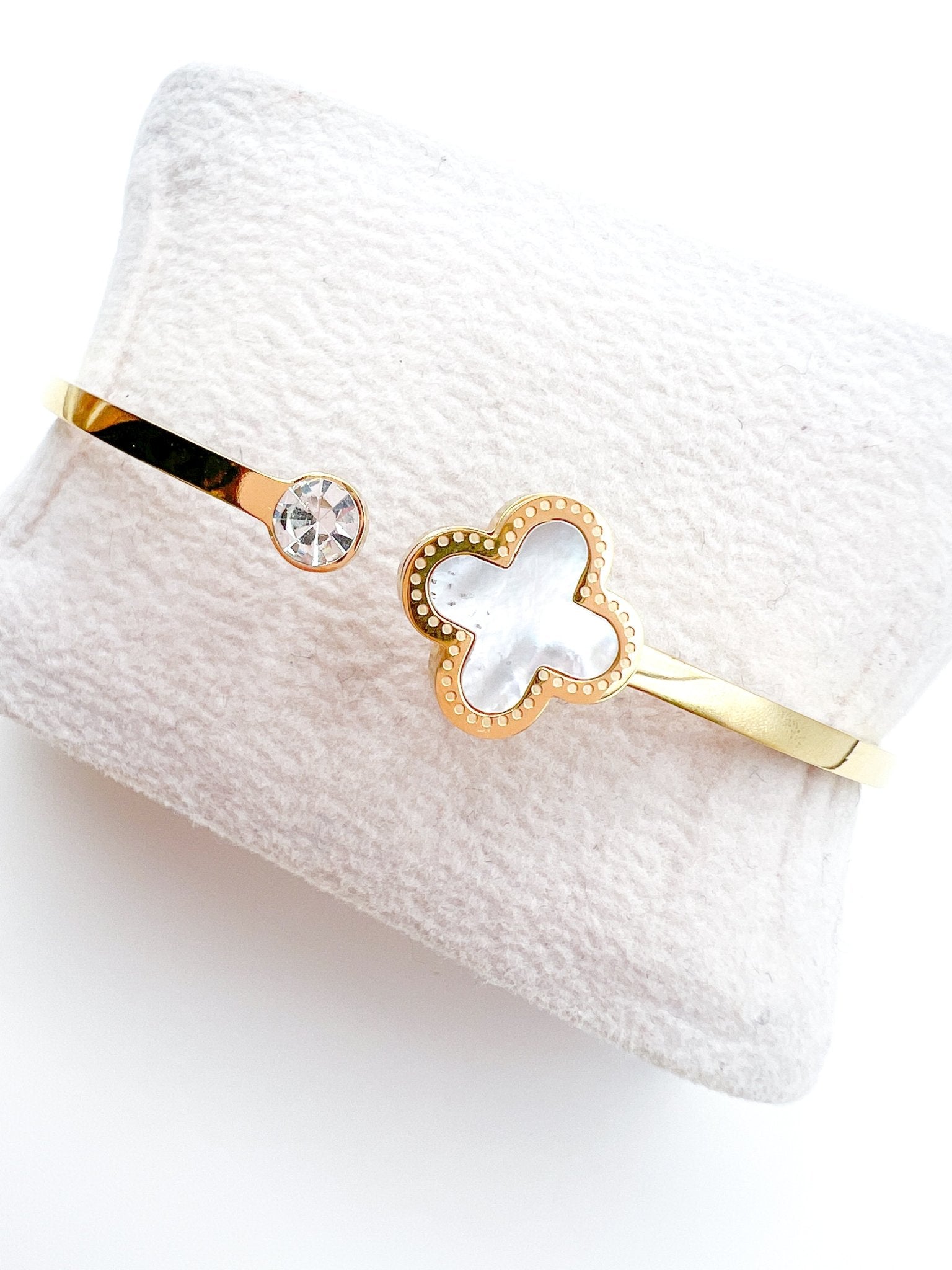 M-O-P Motif and CZ Bracelet - Swoon Boutique New Orleans
