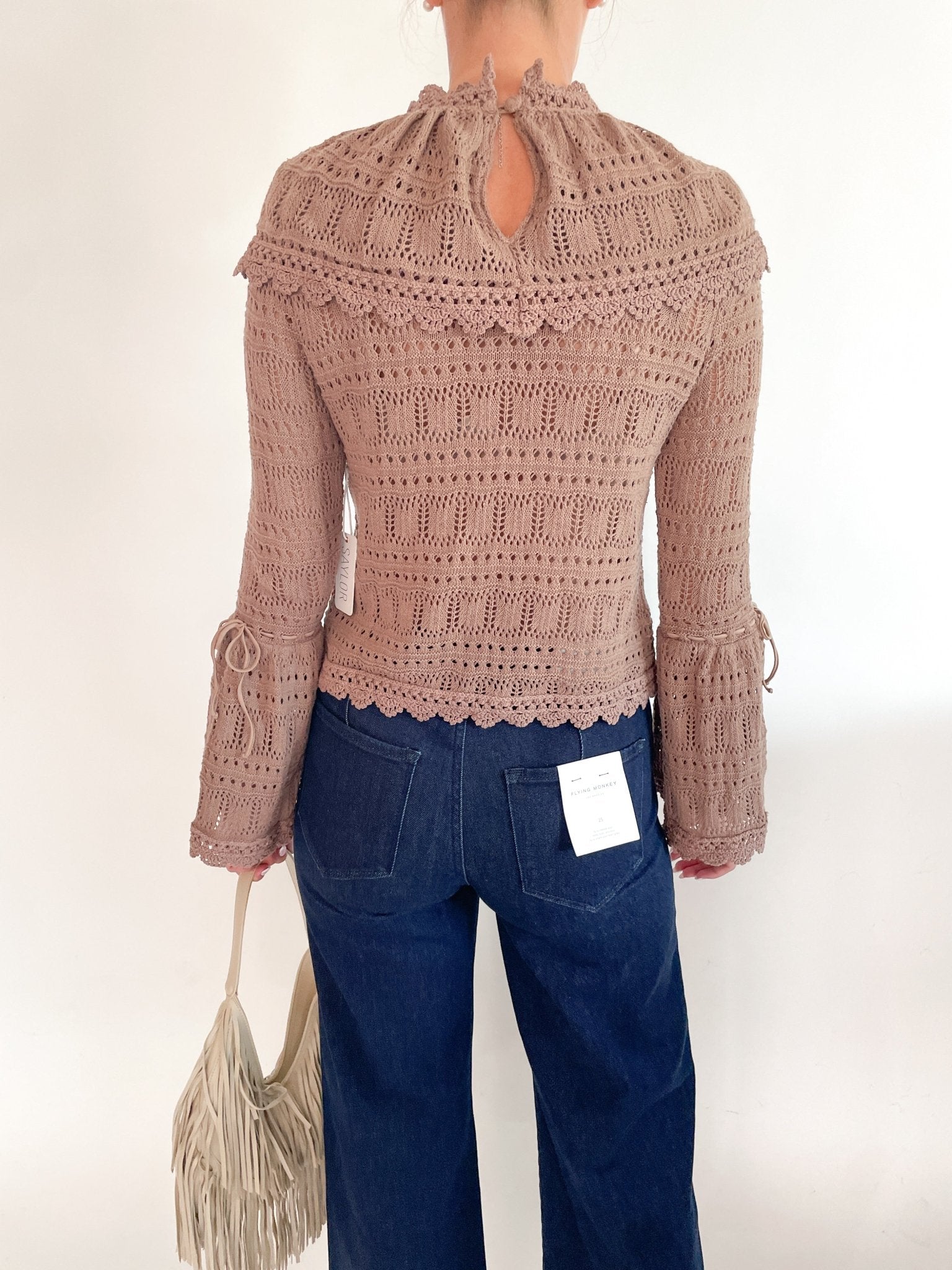Mari Pointelle Top - Swoon Boutique New Orleans