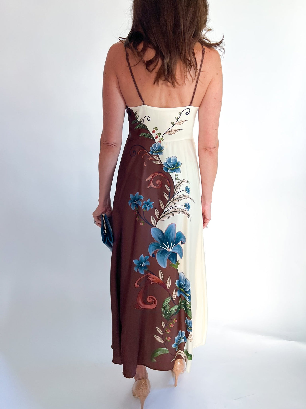 Millena Winter White Maxi Dress - Swoon Boutique New Orleans