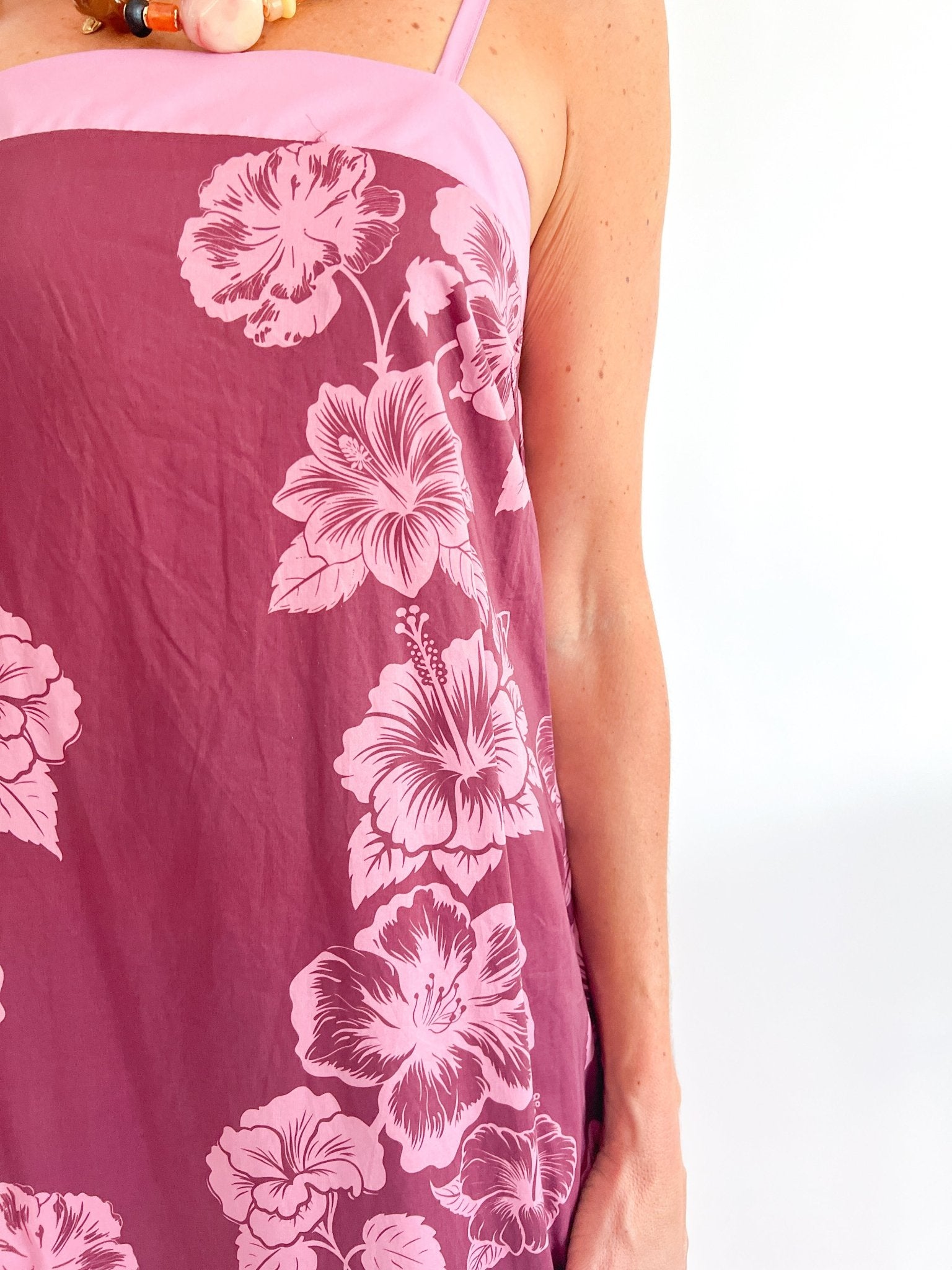 Orchid Bloom Satin Midi Dress - Swoon Boutique New Orleans