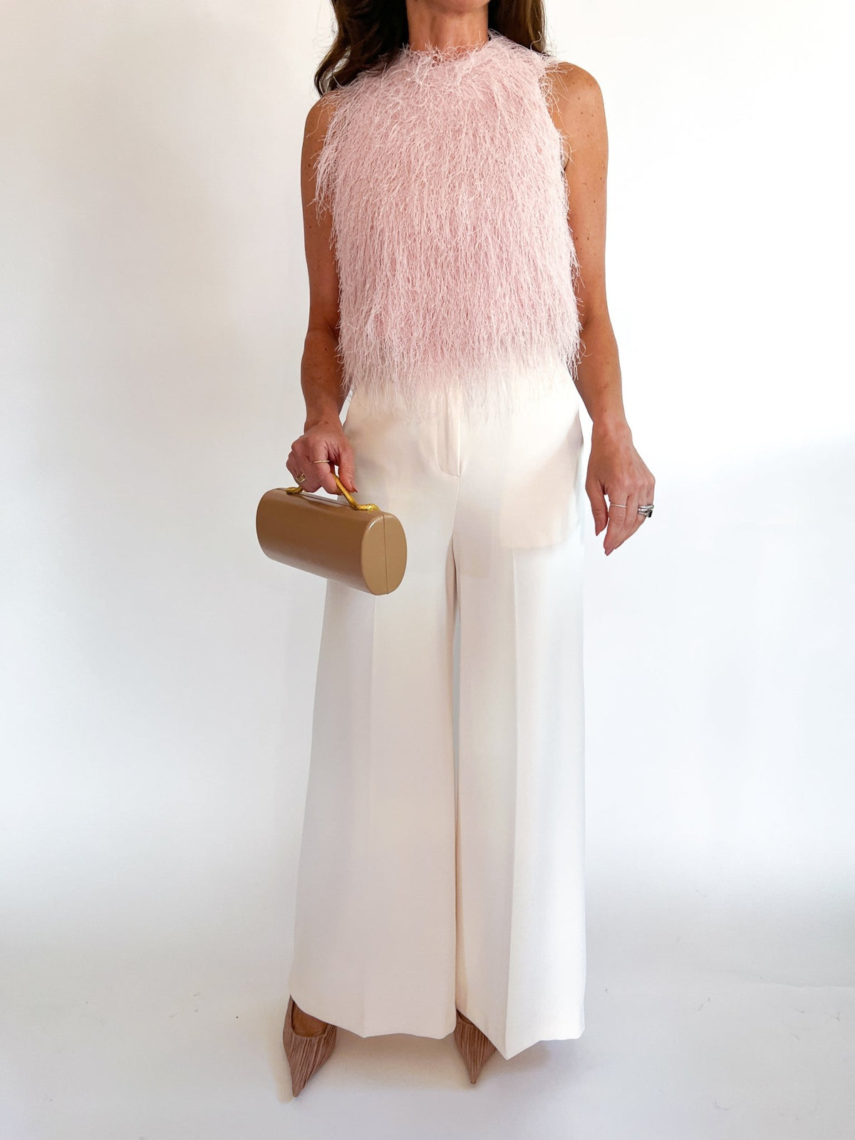 Oro Feather Tank - Swoon Boutique New Orleans