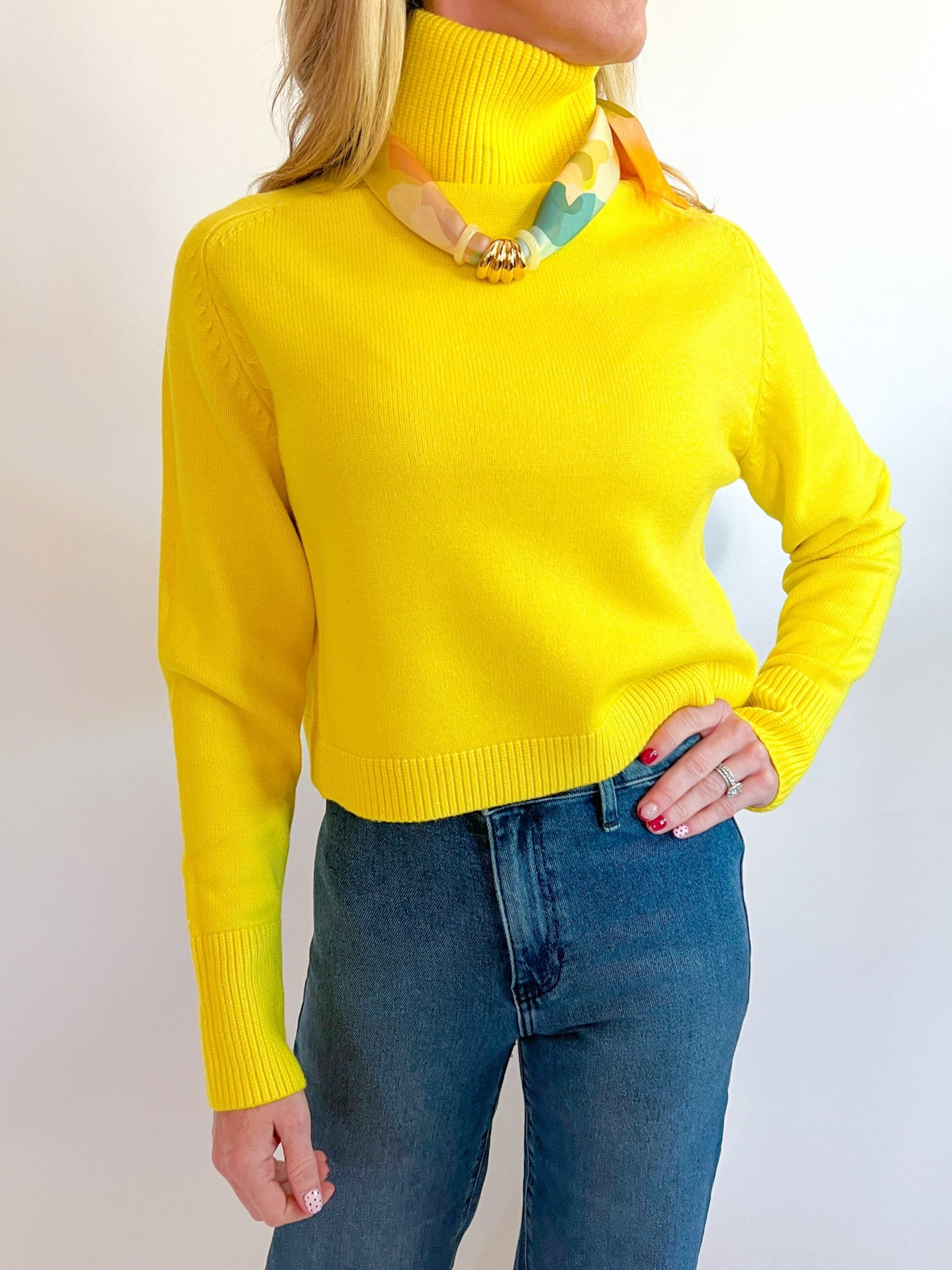 Pugliese Turtleneck Sweater - Swoon Boutique New Orleans