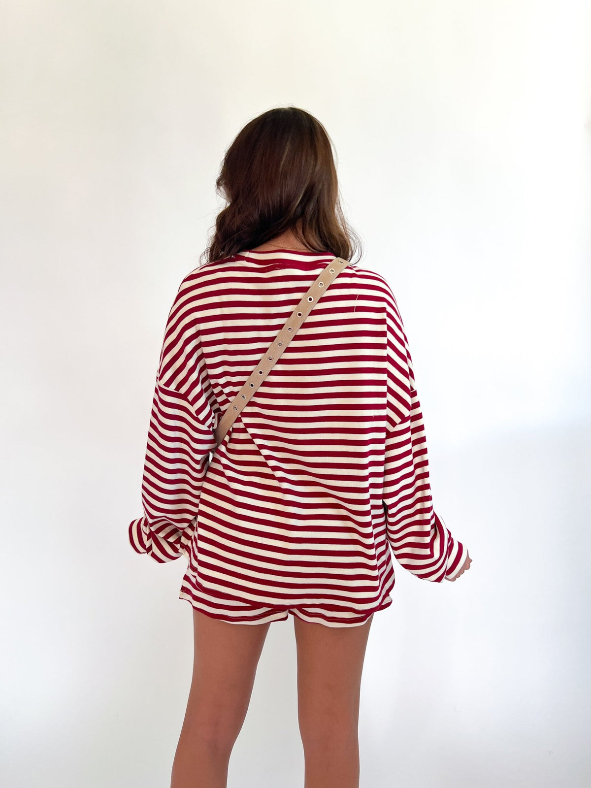 Romy Striped Pull-On Shorts - Swoon Boutique New Orleans