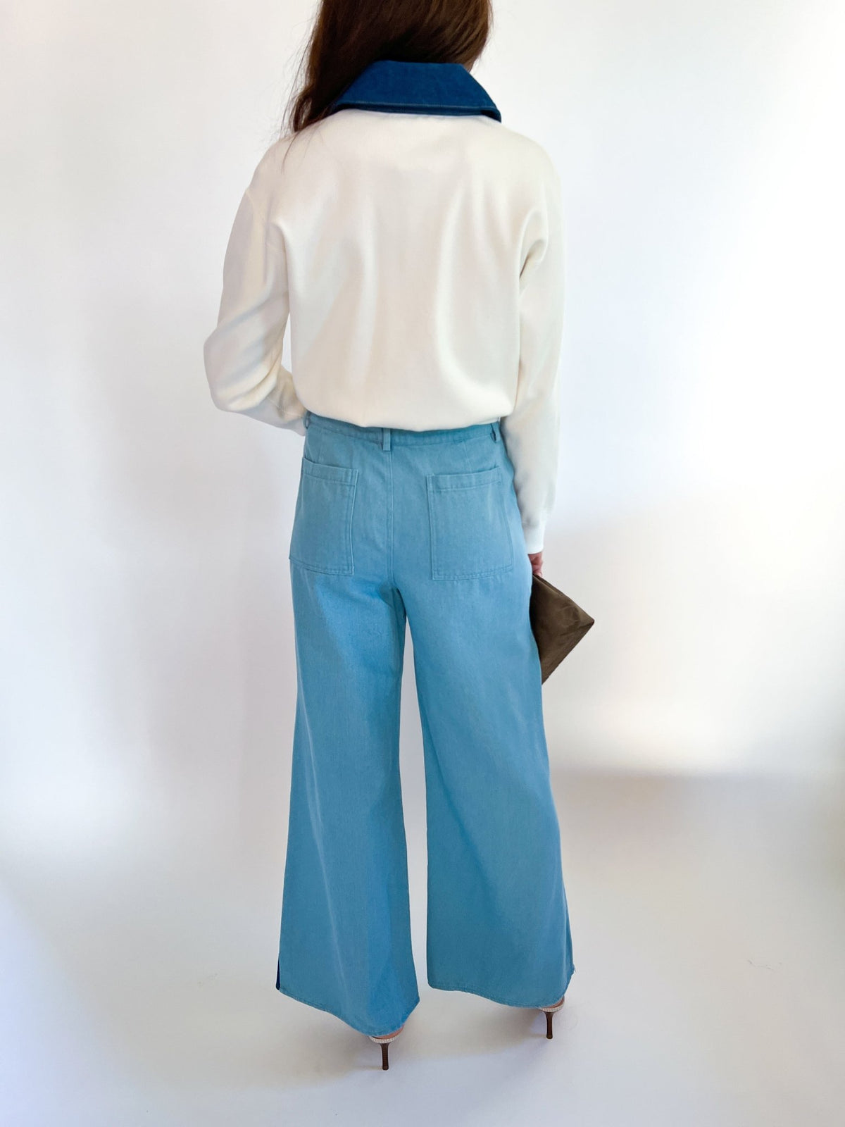 Scallop Wave Denim Ocean Curve Jeans - Swoon Boutique New Orleans