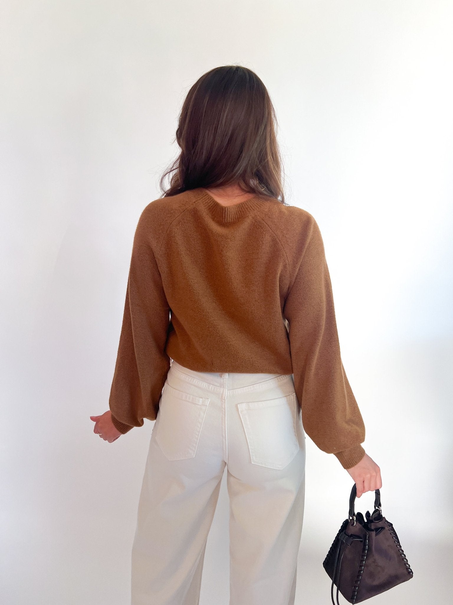 Soft Popover Sweater - Swoon Boutique New Orleans