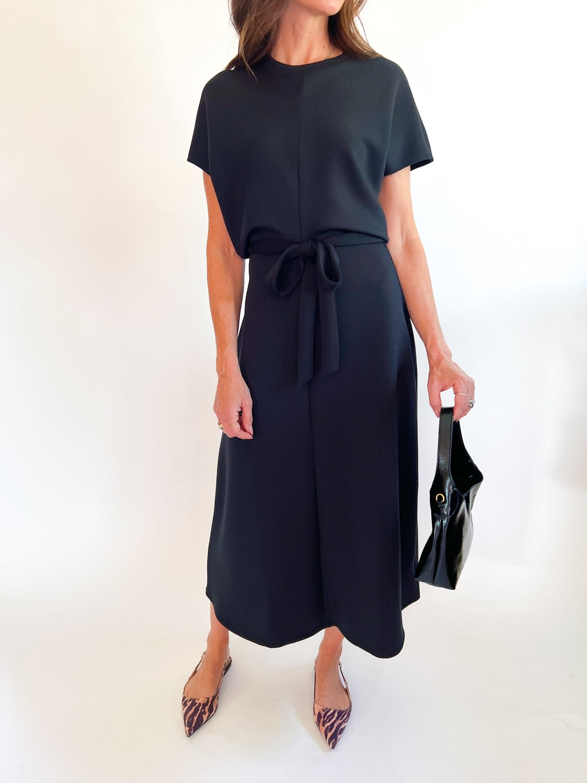 Spanx Airessentials Draped Tie-Waist Maxi Dress - Swoon Boutique New Orleans