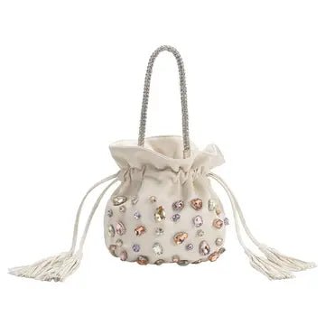 Starla Vegan Leather Jewel Top Handle Bag - Swoon Boutique New Orleans