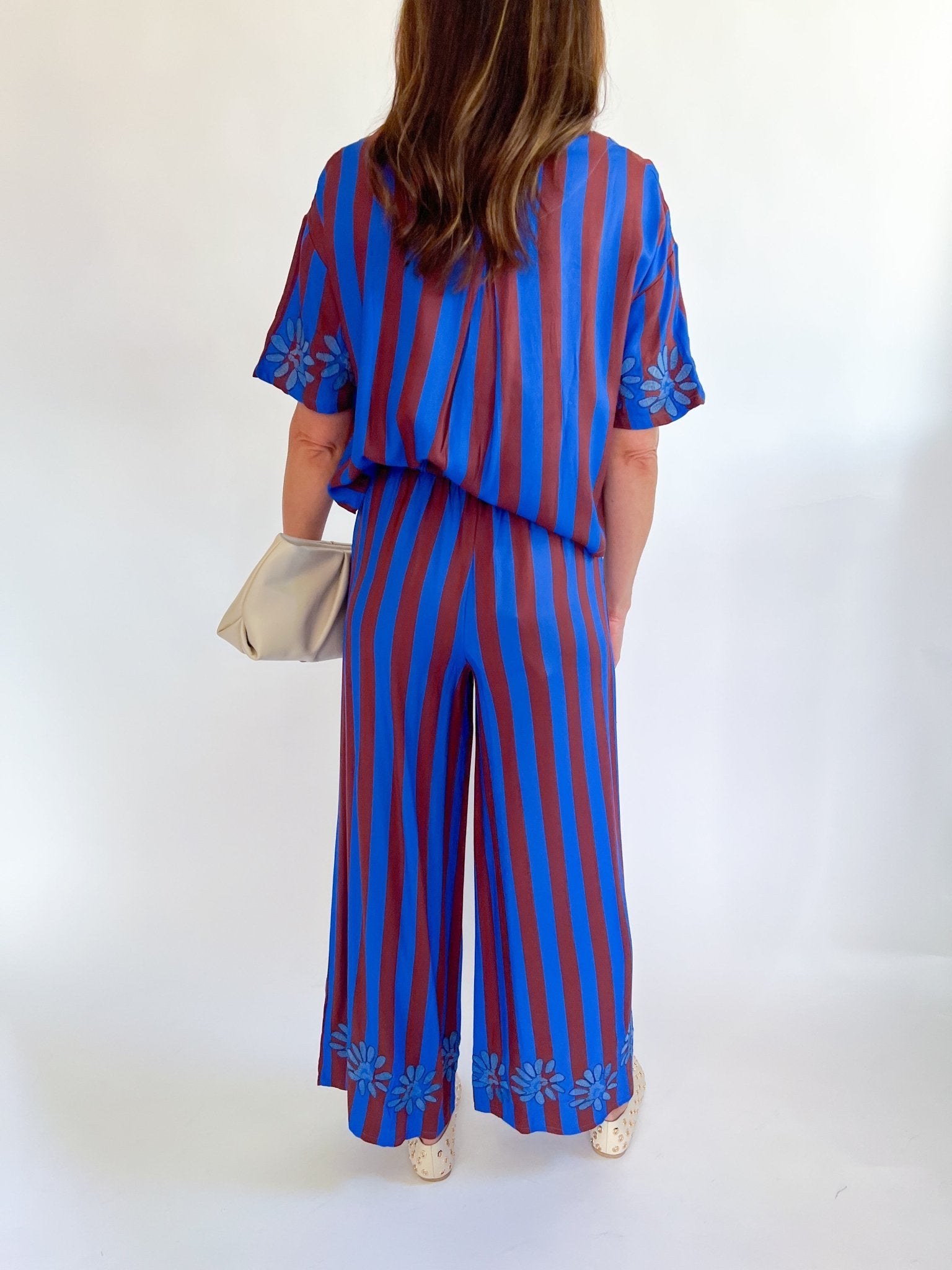 Striped Geri Pant - Swoon Boutique New Orleans
