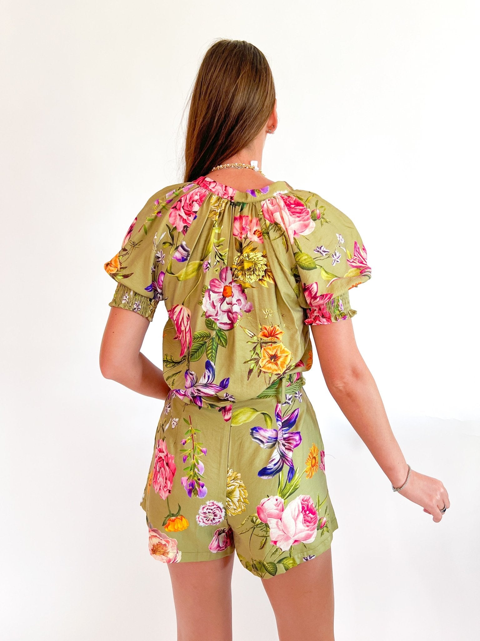 Wanda Pleated Shorts - Swoon Boutique New Orleans