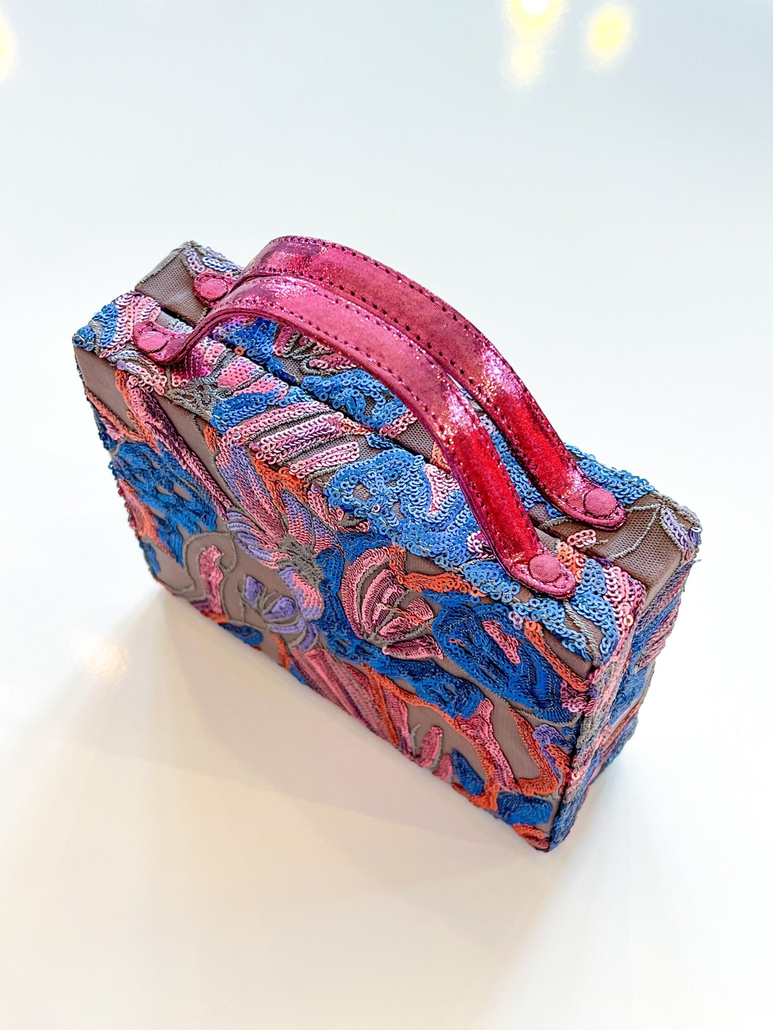 Wild Iris Briefcase Bag - Swoon Boutique New Orleans