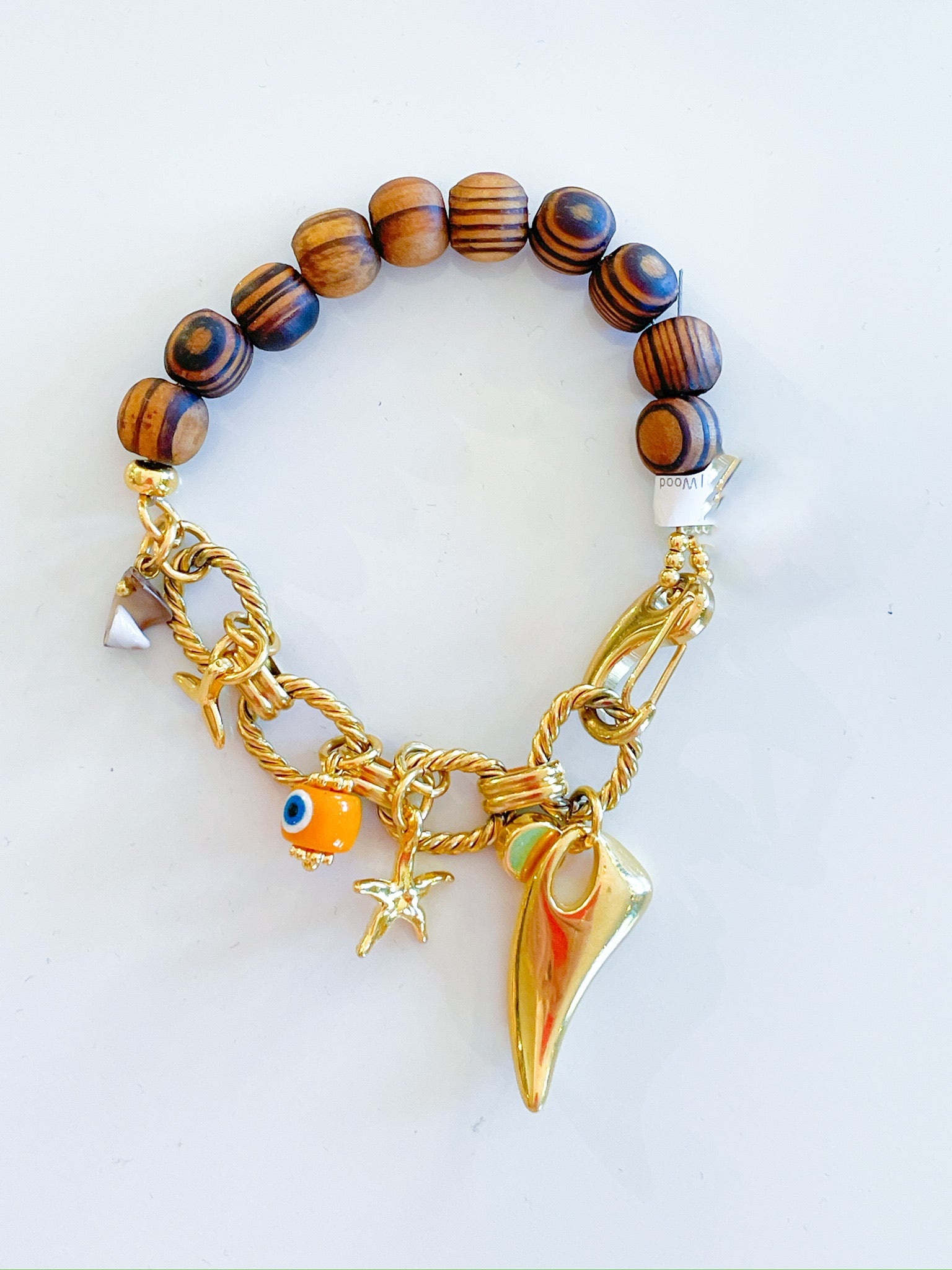 Gold Charm Summer Bracelets